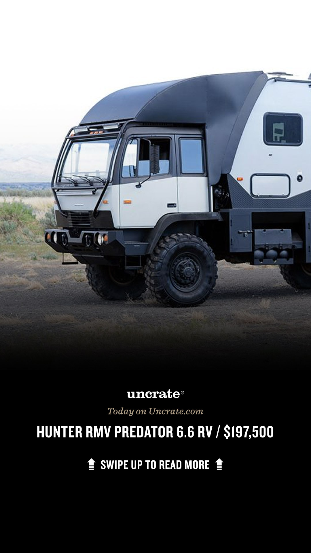 Hunter Rmv Predator 6 6 Gelände Wohnmobil Uncrate