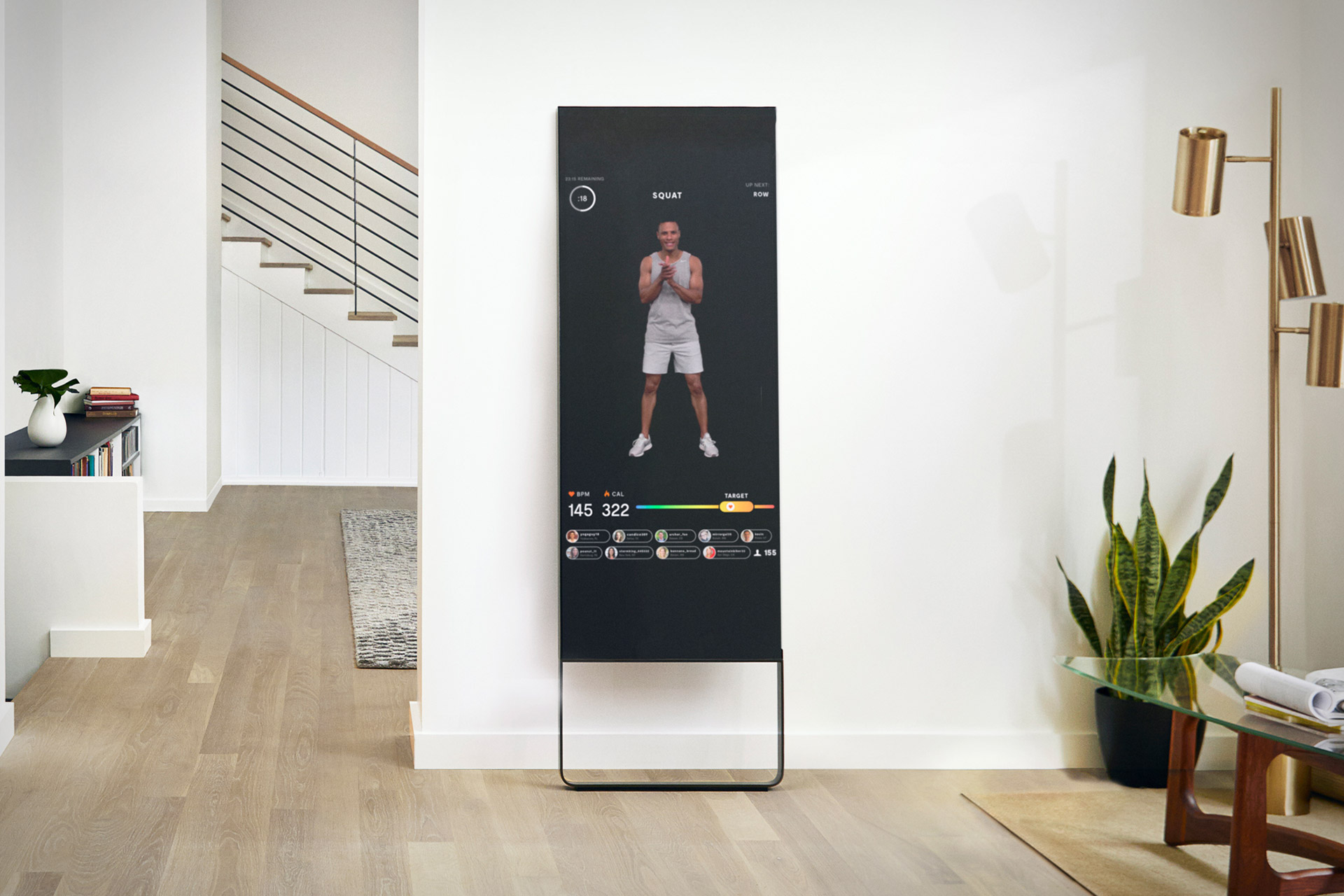 yves béhar unveils smart mirror and all-in-one home fitness system