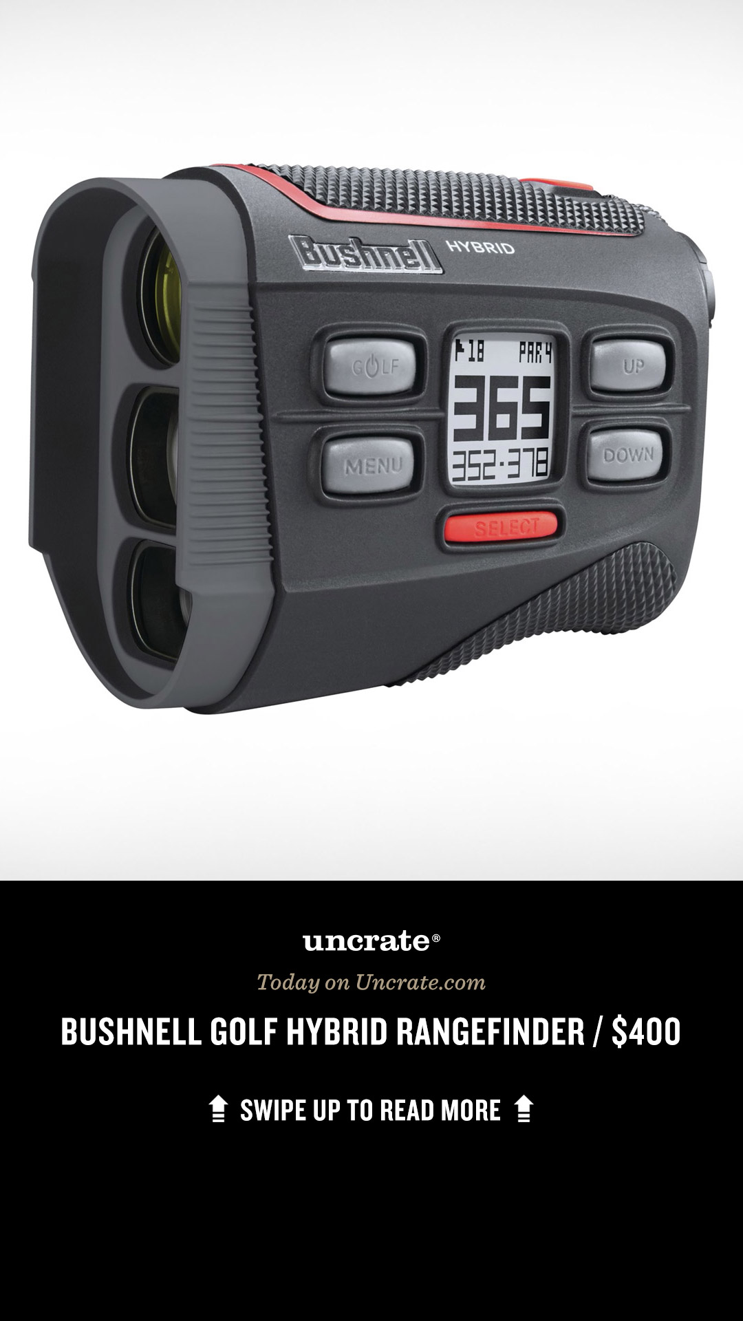 Bushnell Golf Hybrid Rangefinder Uncrate