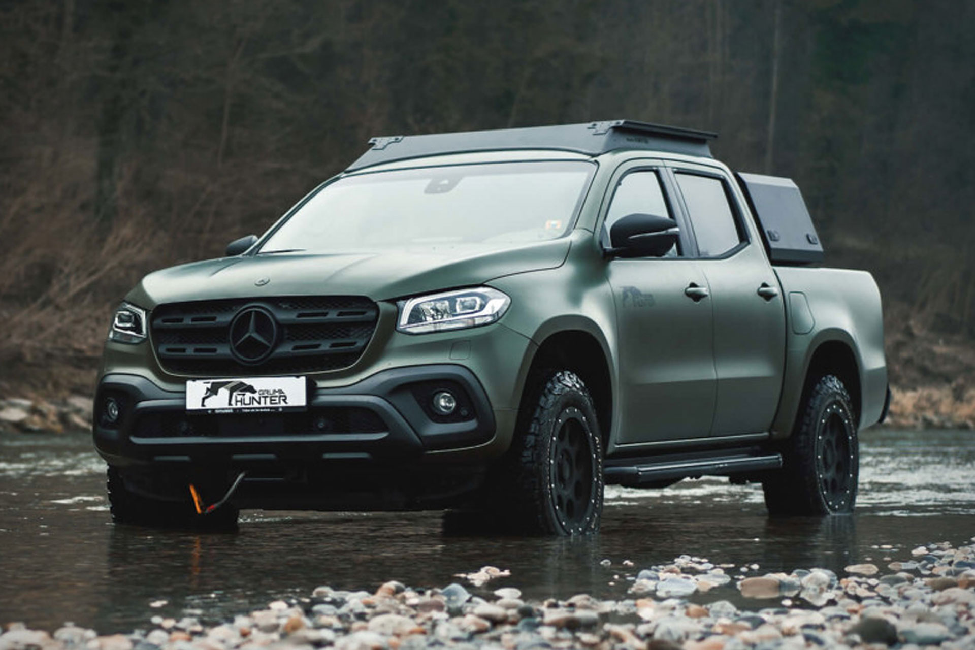 Mercedes-Benz Gruma Hunter X-Class Truck | Uncrate