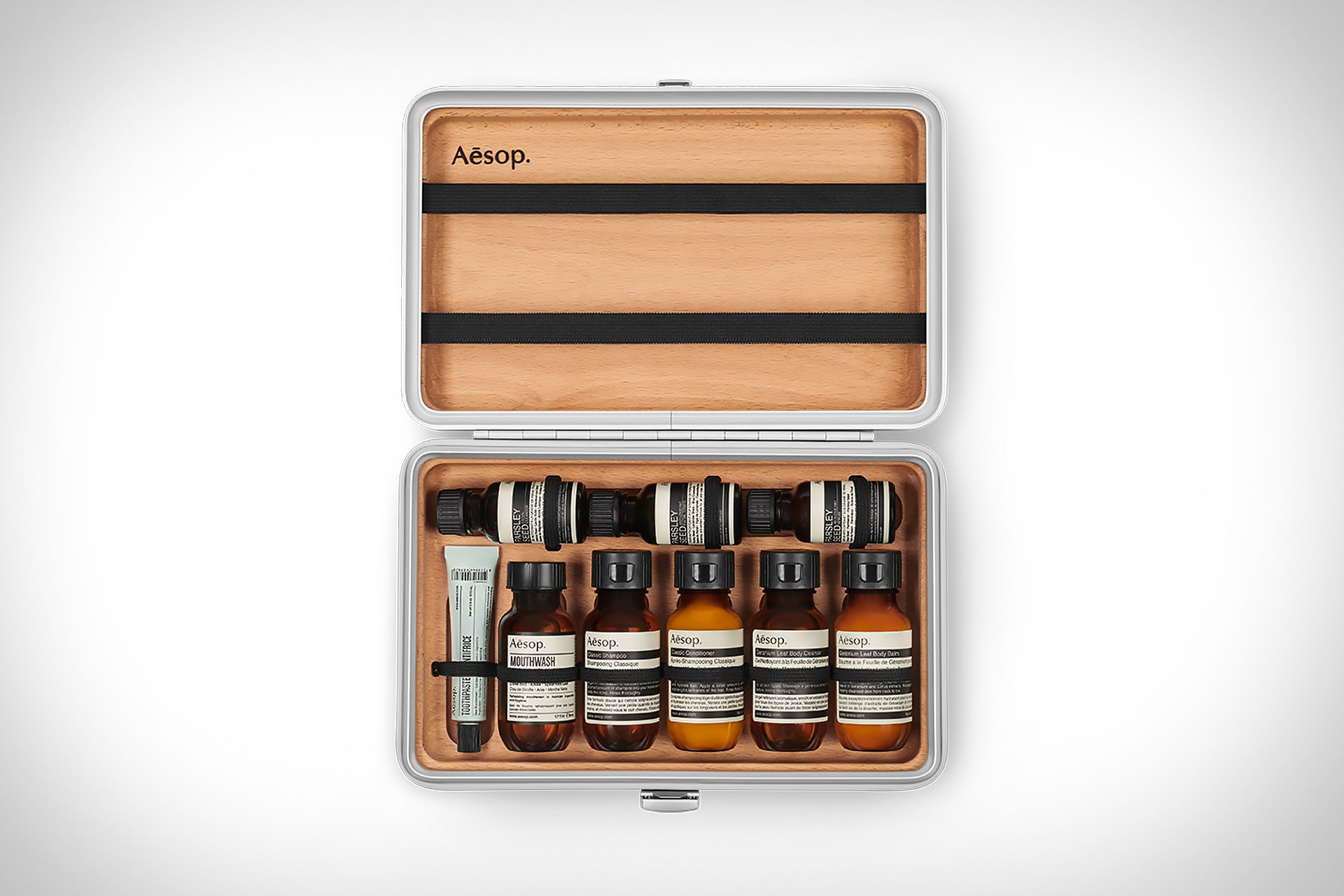 aesop and rimowa