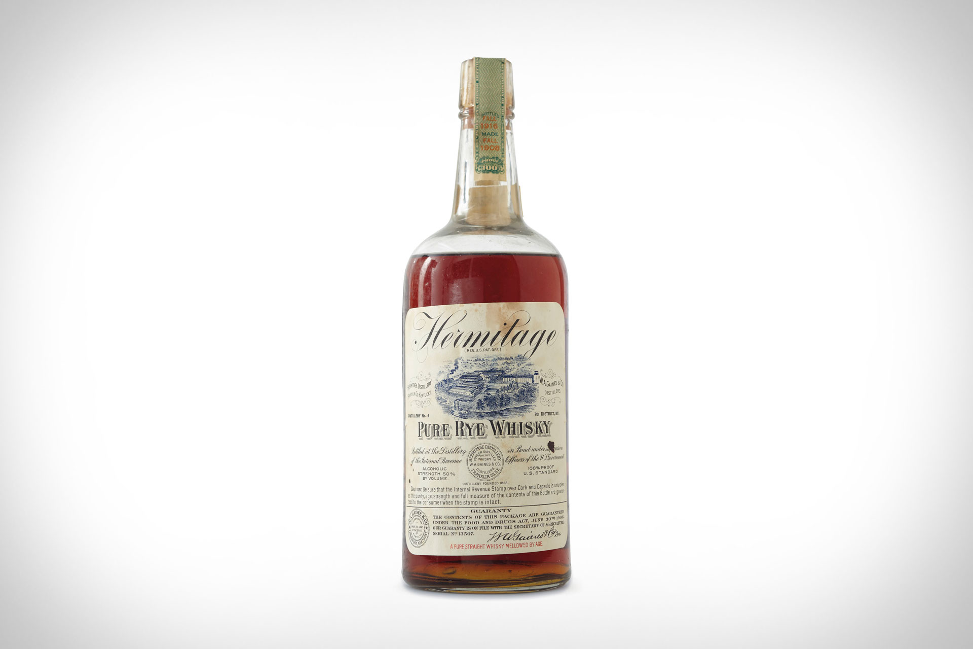 PreProhibition Whiskey Uncrate