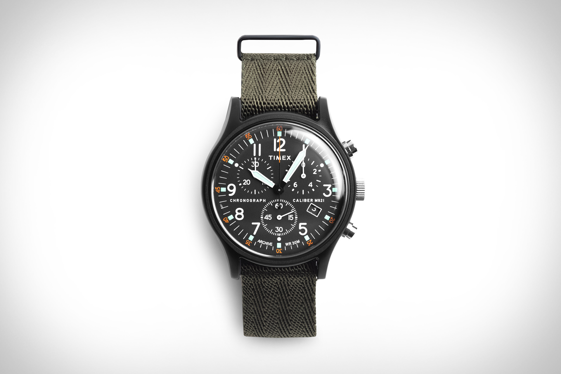 timex mk1 chronograph watch