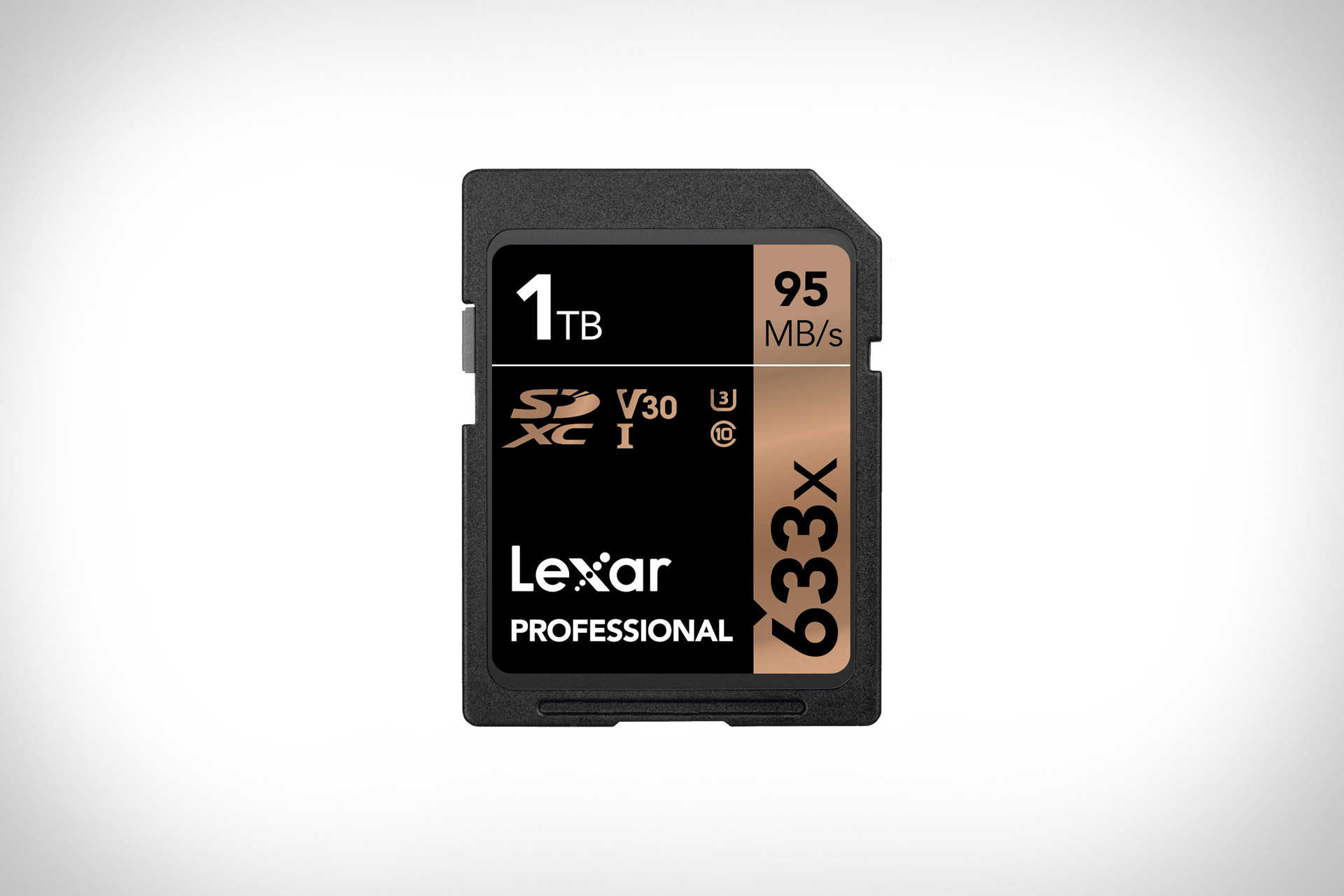 Карта памяти Lexar Professional SDXC емкостью 1 ТБ