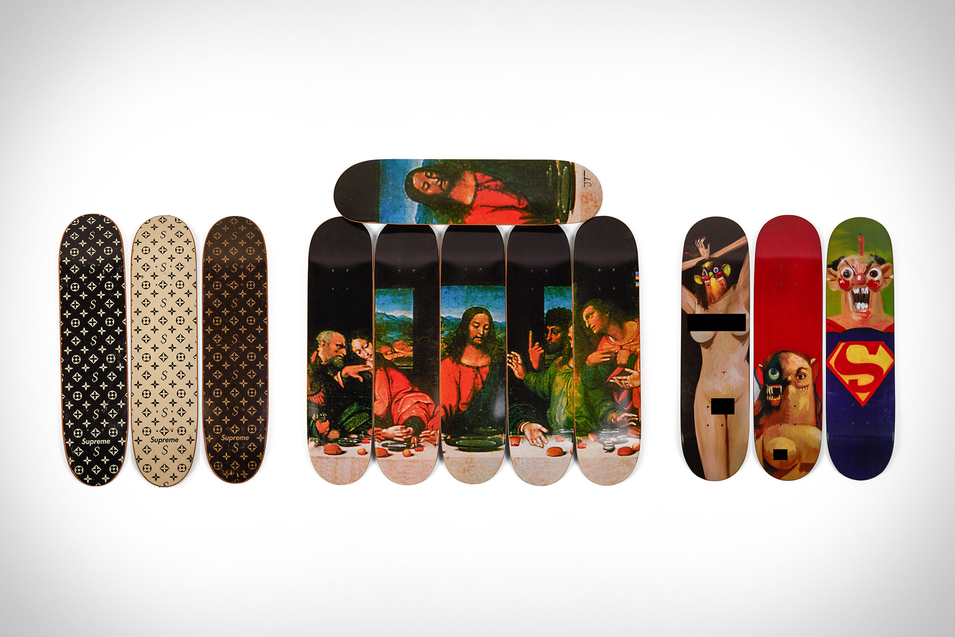 Supreme Skateboard Deck Collection | Uncrate