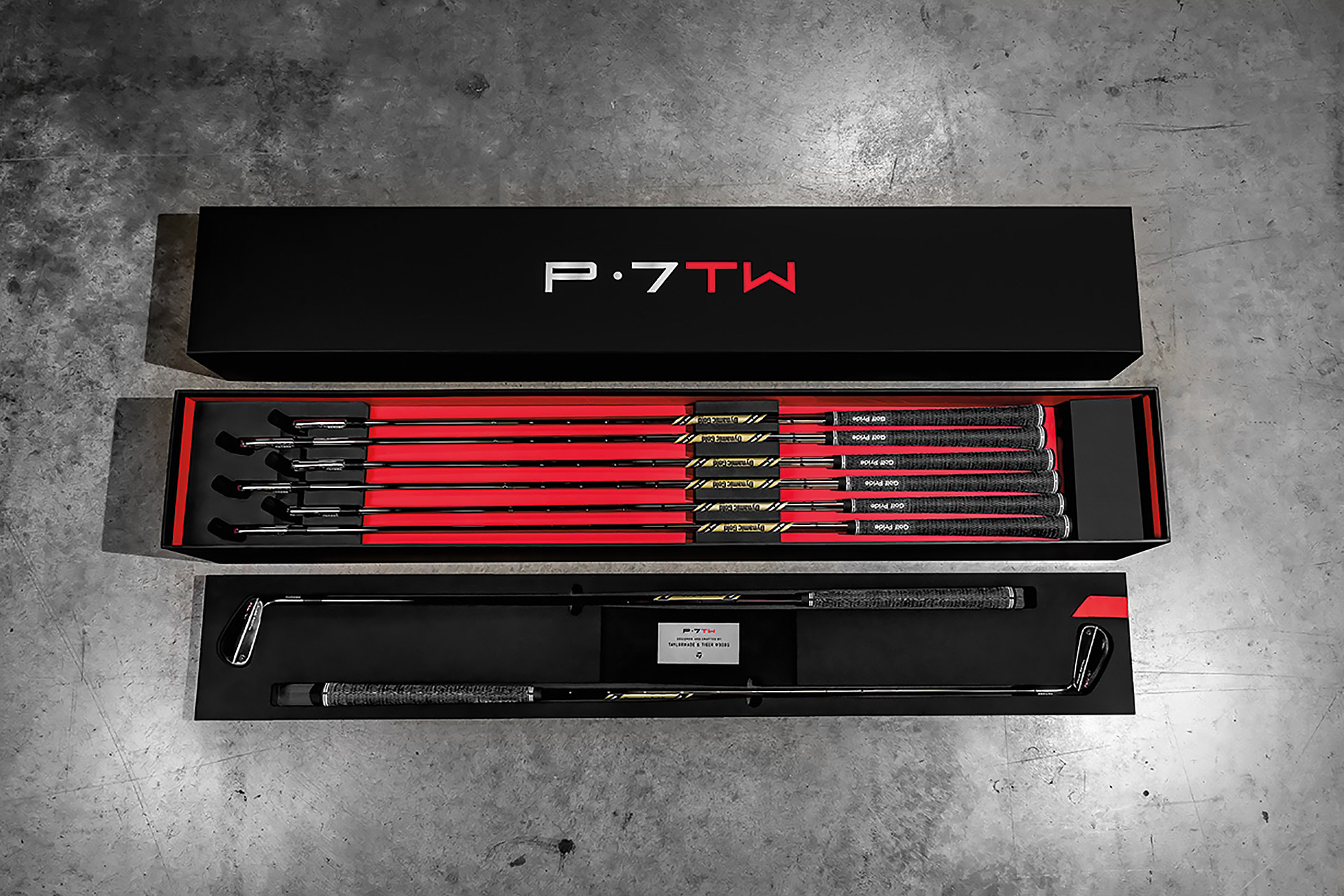 TaylorMade xタイガーウッズP7TWアイアン | Uncrate
