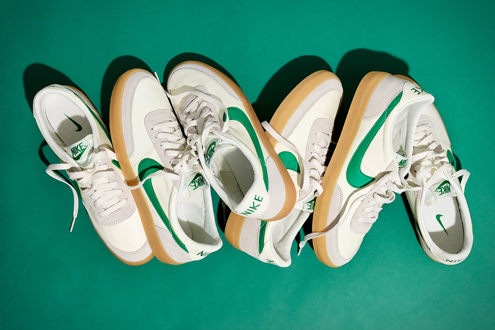 nike j crew killshot green