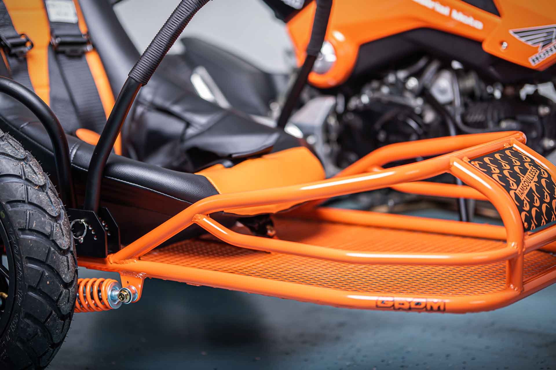 Industrial Moto Project Angel Honda Grom Motorcycle Uncrate