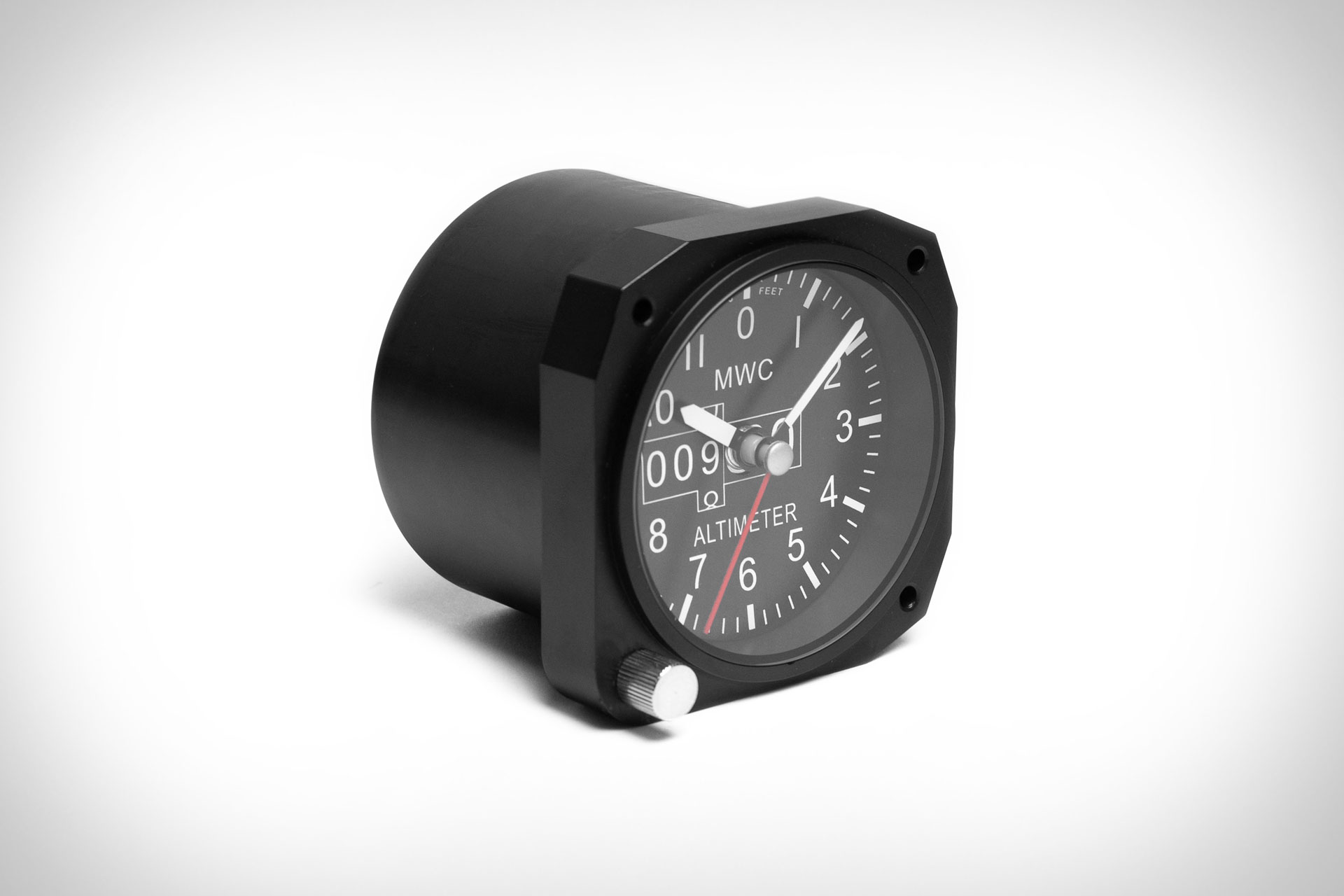Military Altimeter Desk Clock Uncrate