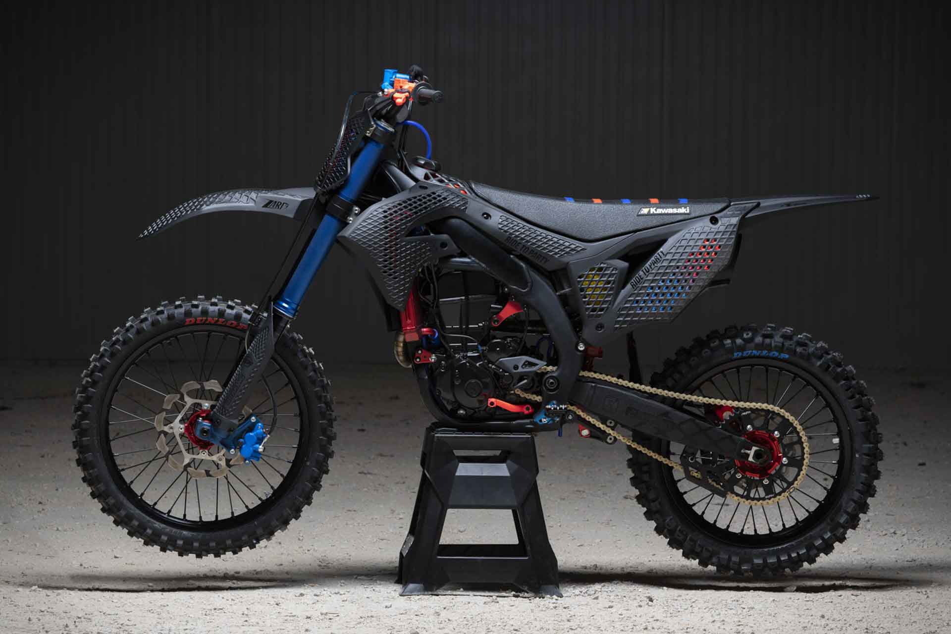 Forbigående Forbandet Effektiv 2019 Kawasaki KX 450 3D Core Dirt Bike | Uncrate