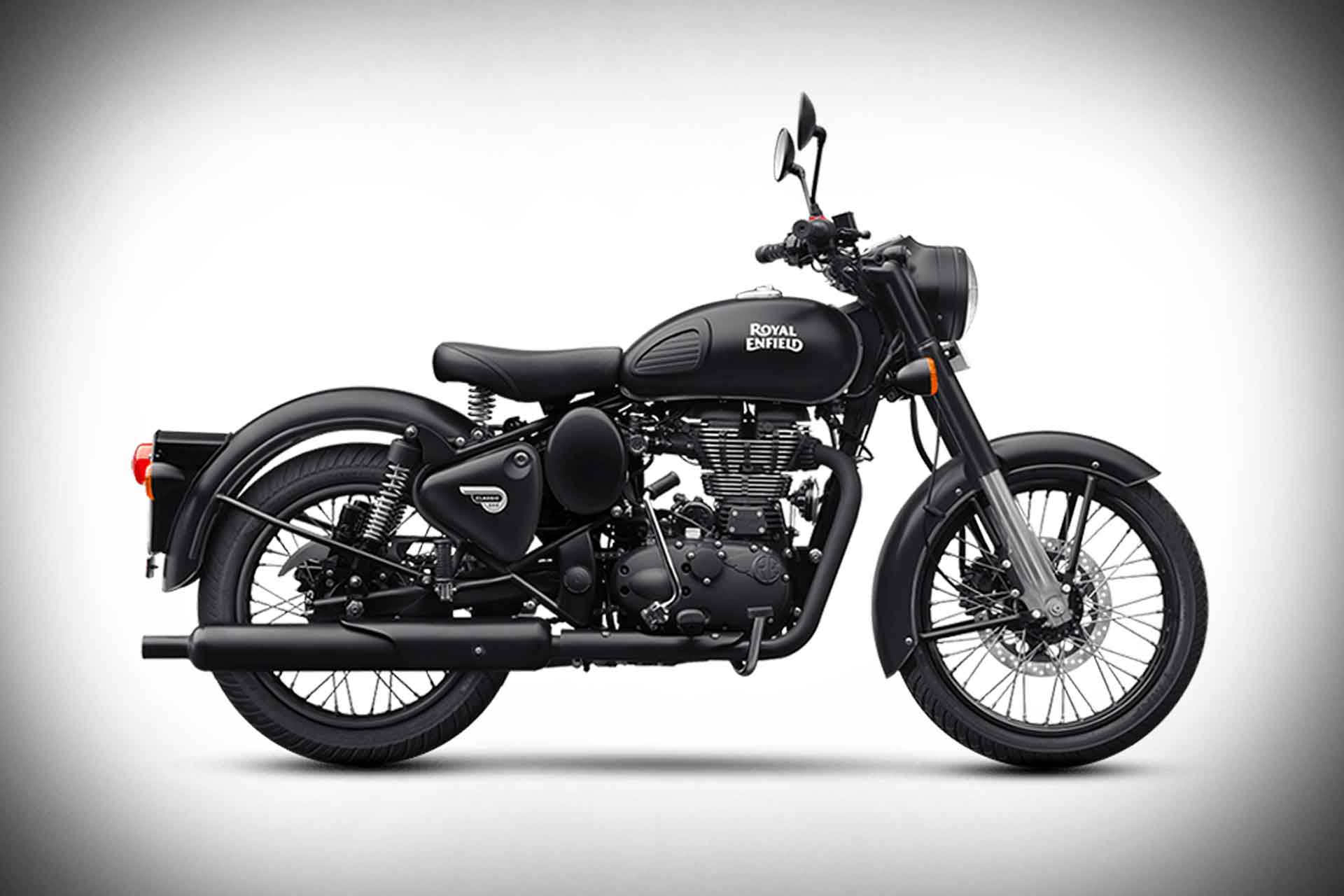 Royal Enfield Classic 500 Stealth Black Motocicleta | Uncrate