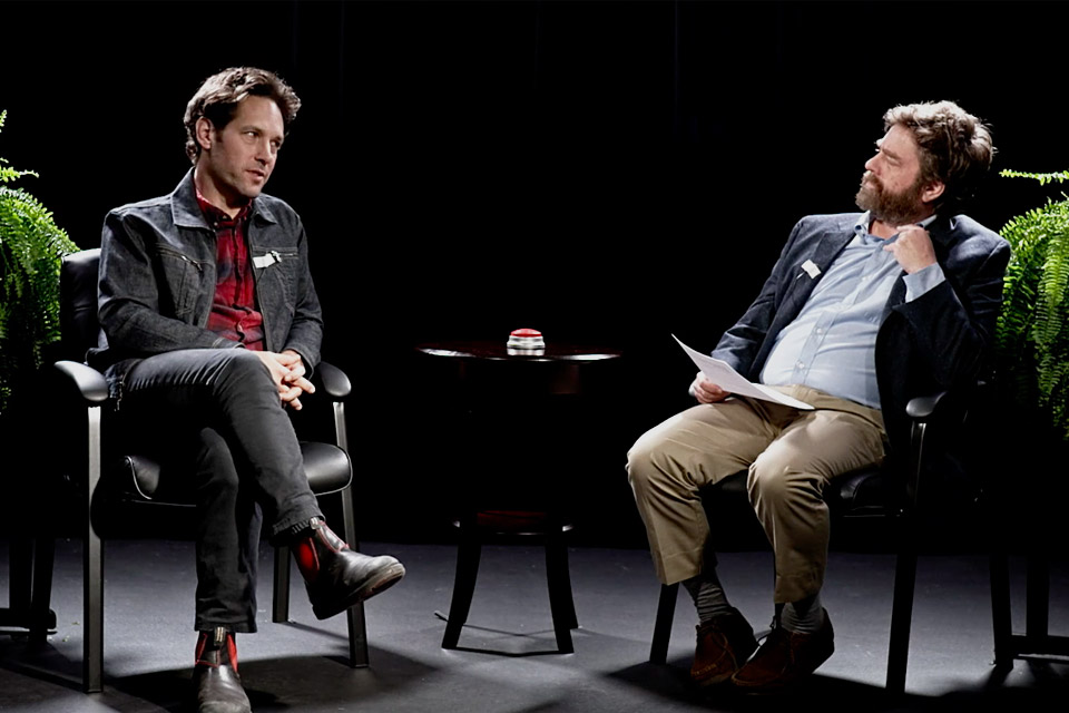 Between Two Ferns with Paul Rudd Uncrate