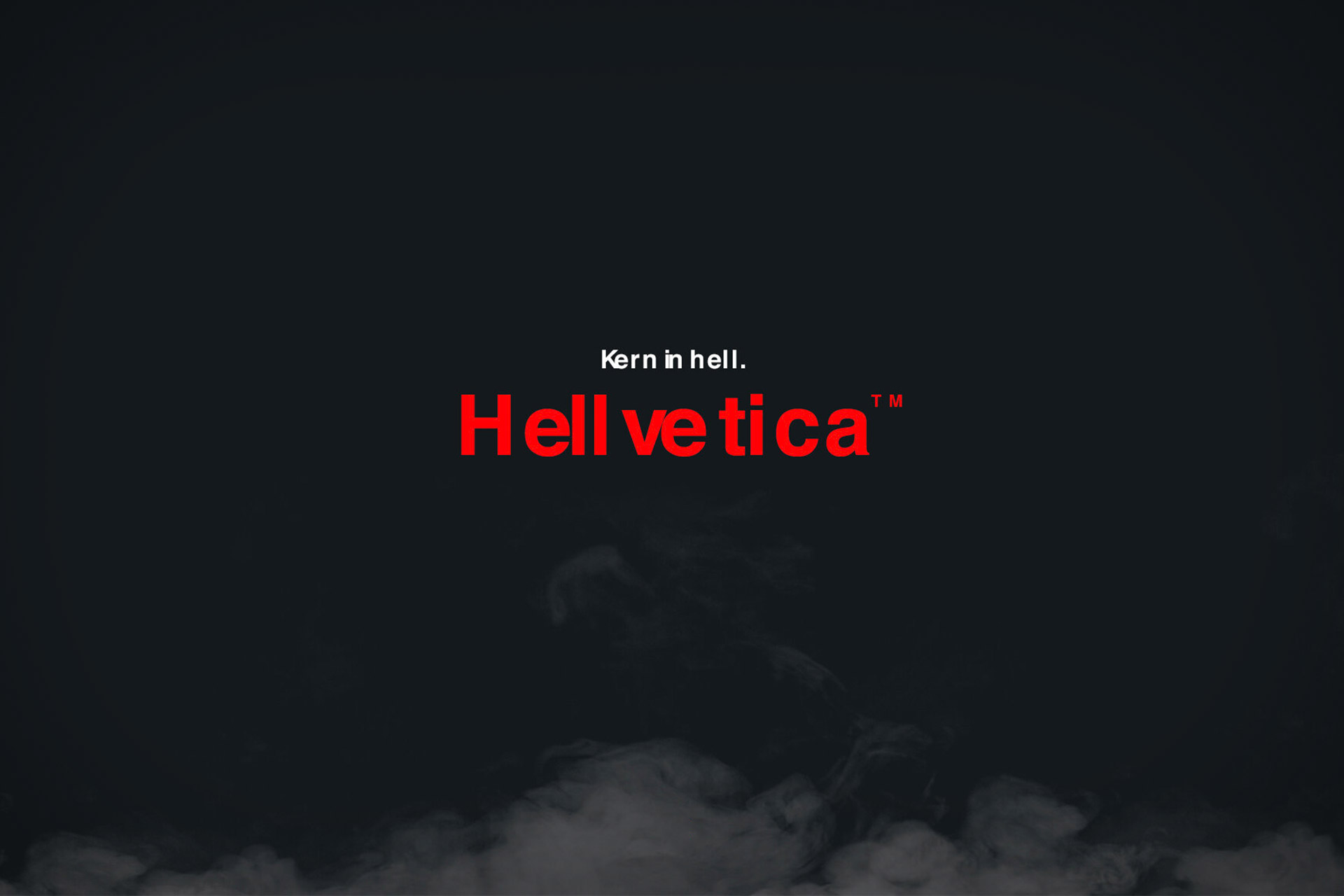 Шрифт Hellvetica