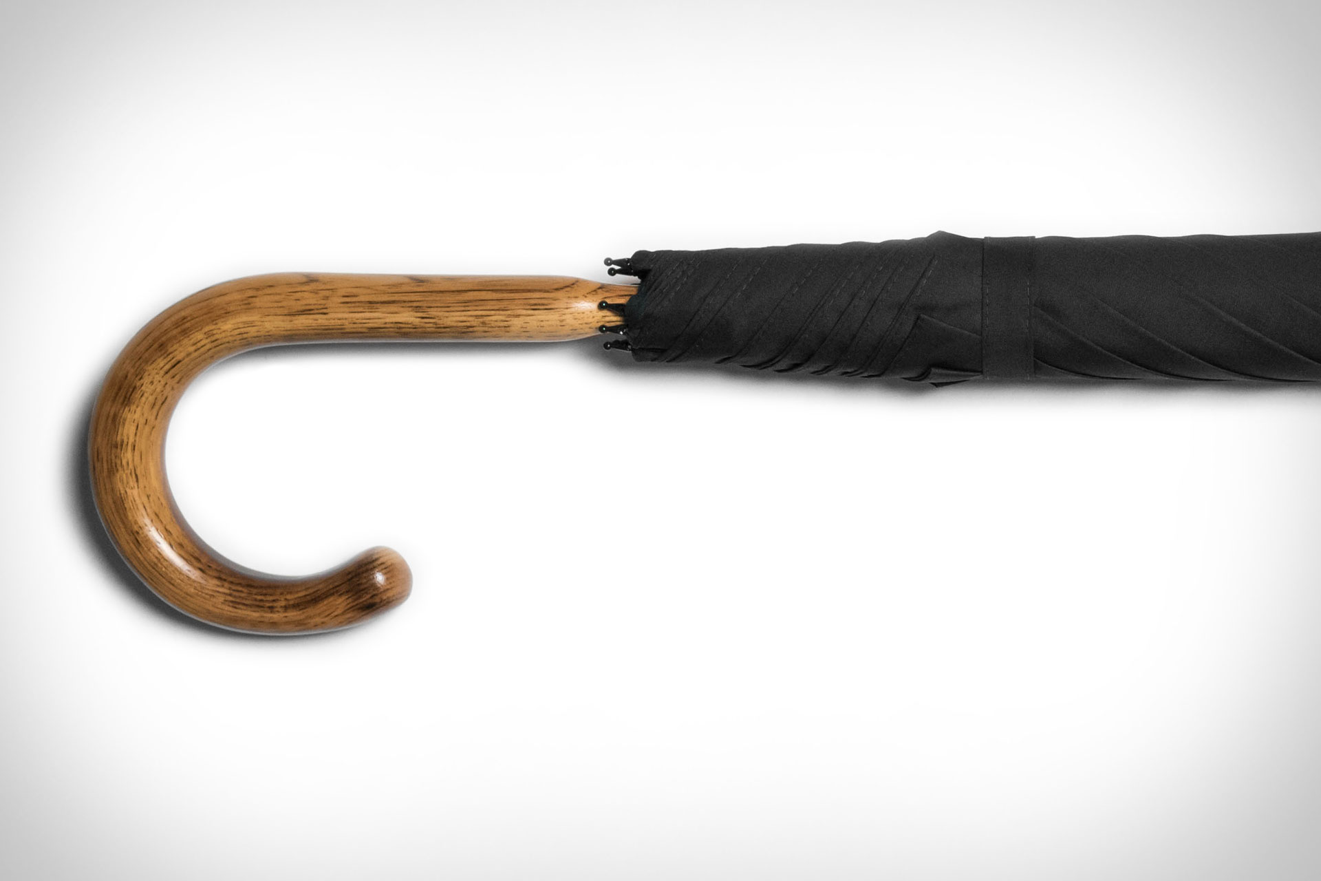 Lockwood Oak Wood Umbrella Uncrate