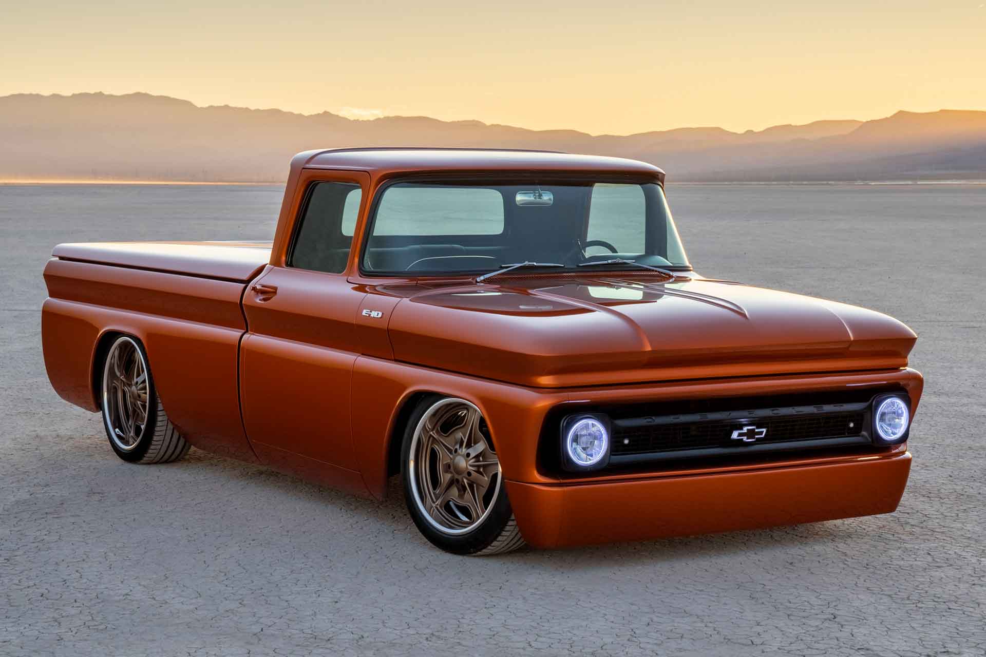 Chevrolet Pickup c10 на больших колесах