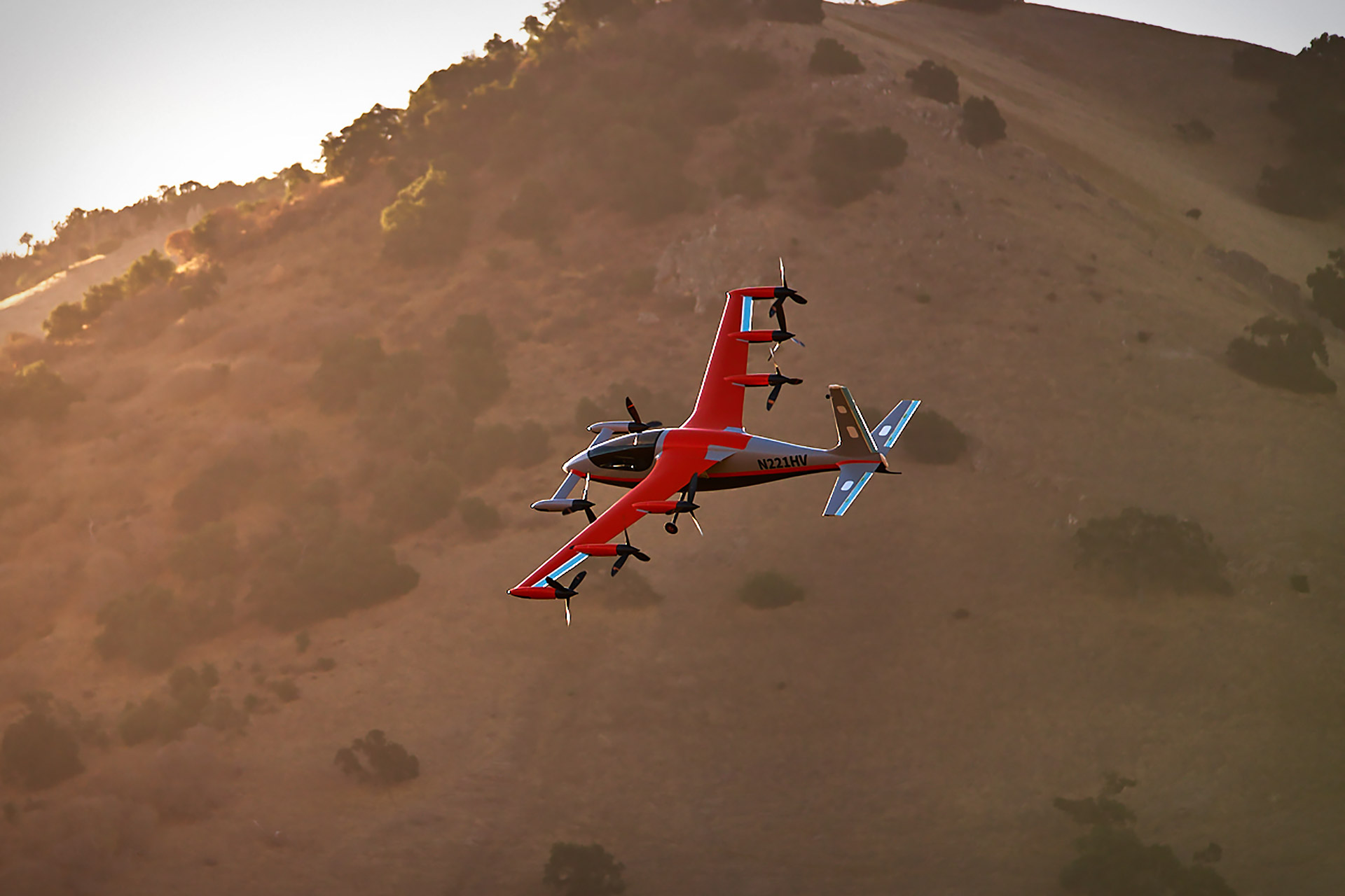 Самолет вертикального взлета и посадки Kitty Hawk Heaviside