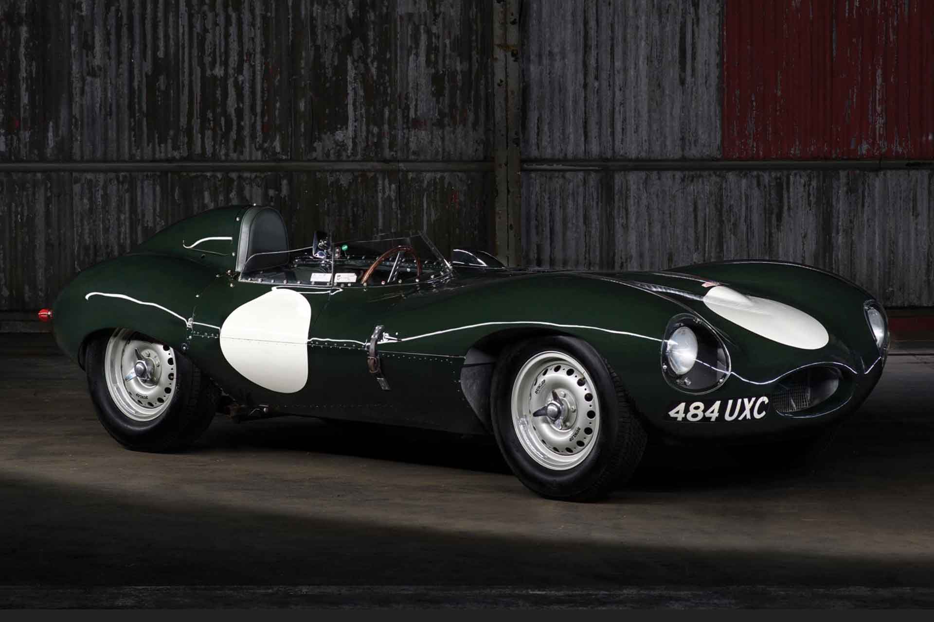 Гоночный автомобиль Jaguar D-Type 1955 года