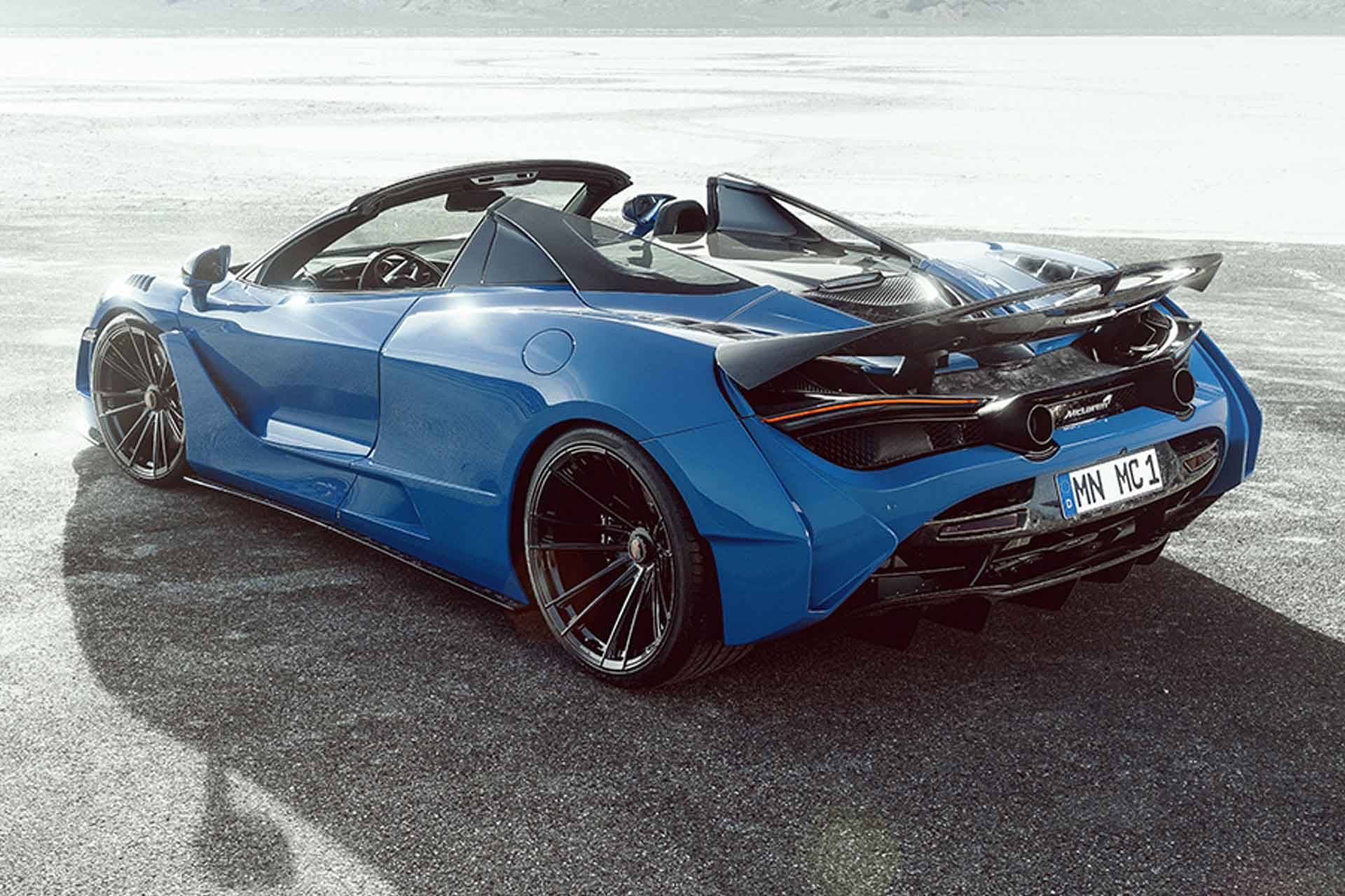 McLaren 720S Novitec N-Largo 1/18 Peako – Argent, Modèle Neuf En Boîte