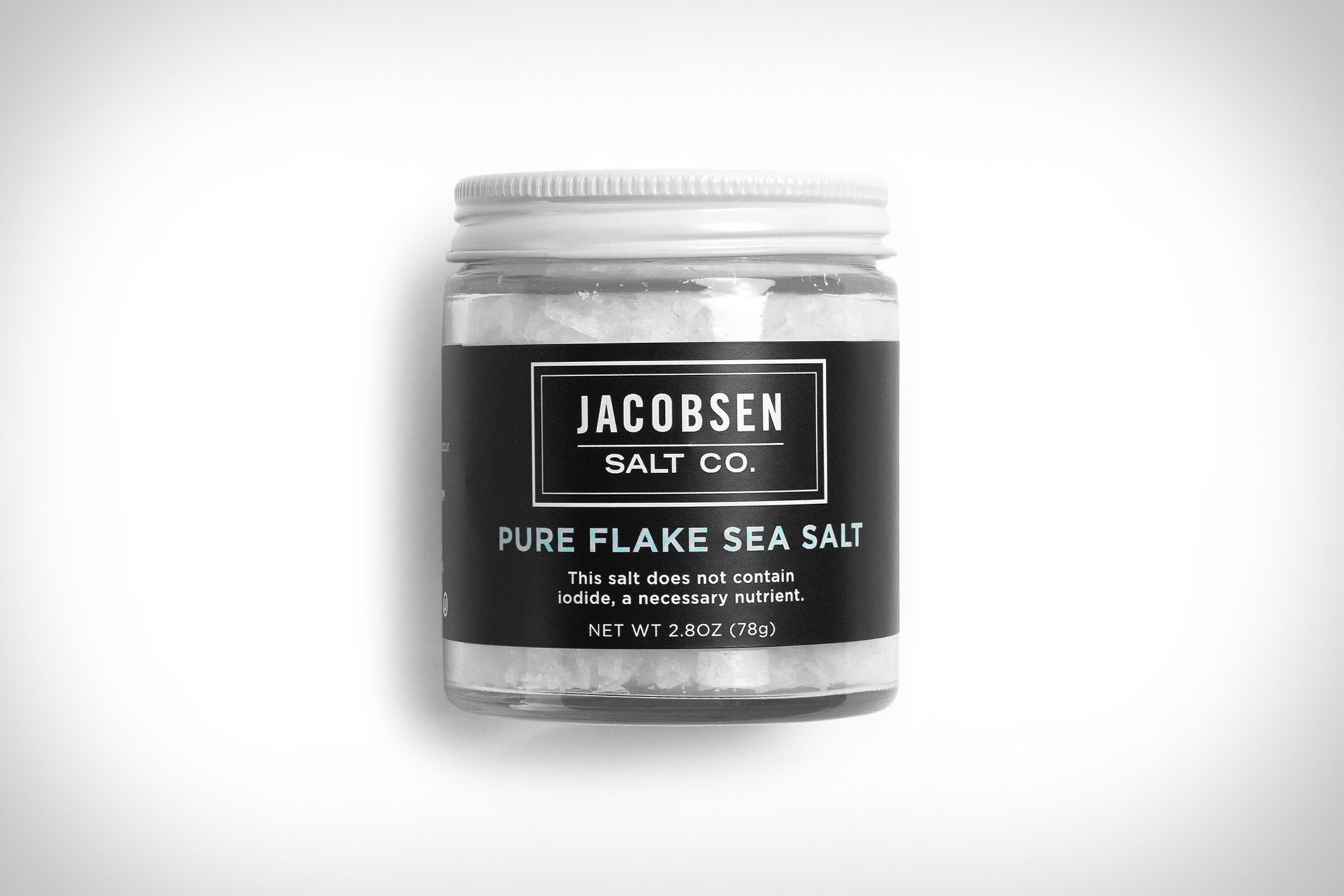 Jacobsen Pure Flake Sea Salt Uncrate