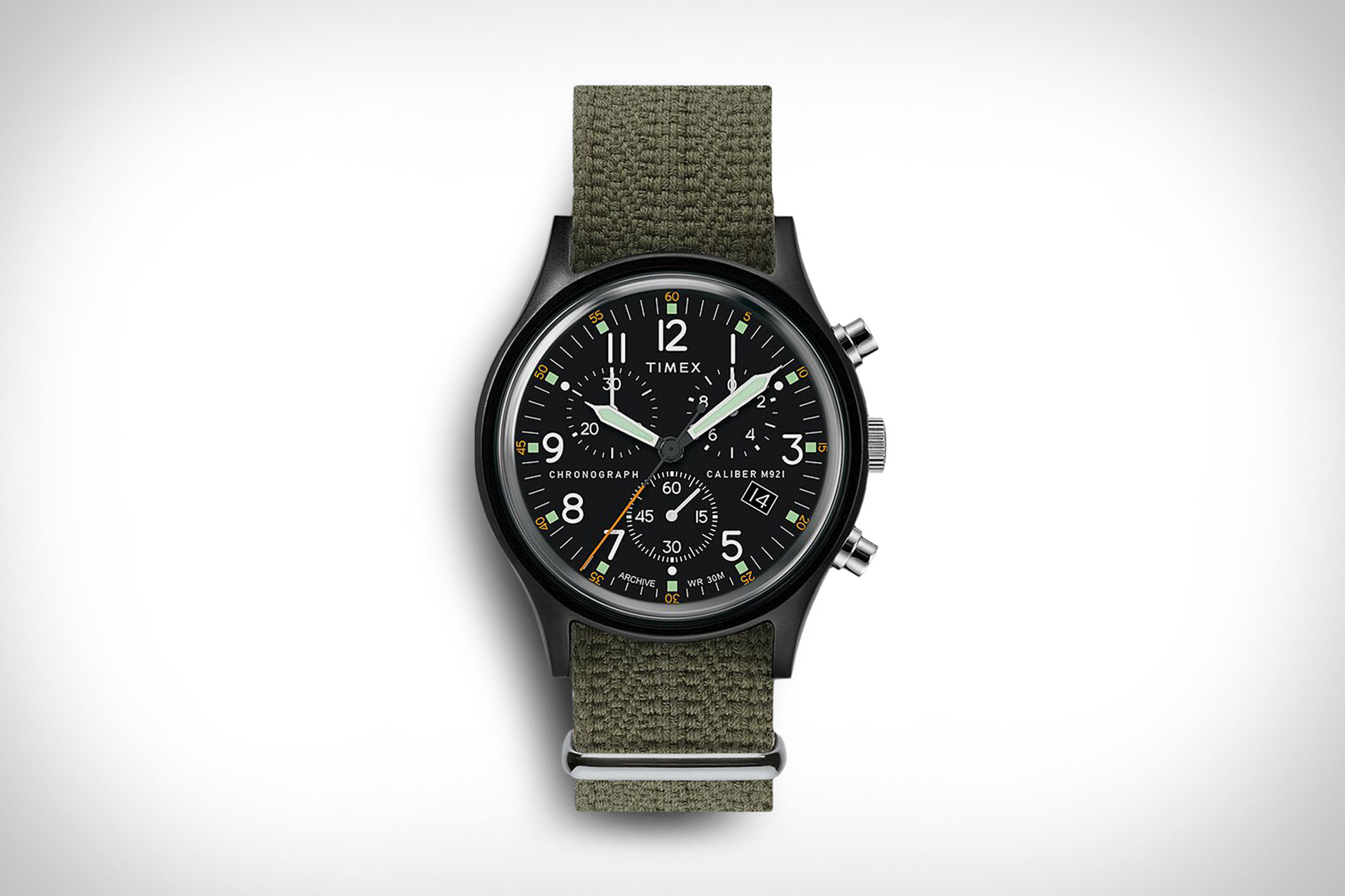 timex mk1 chronograph watch