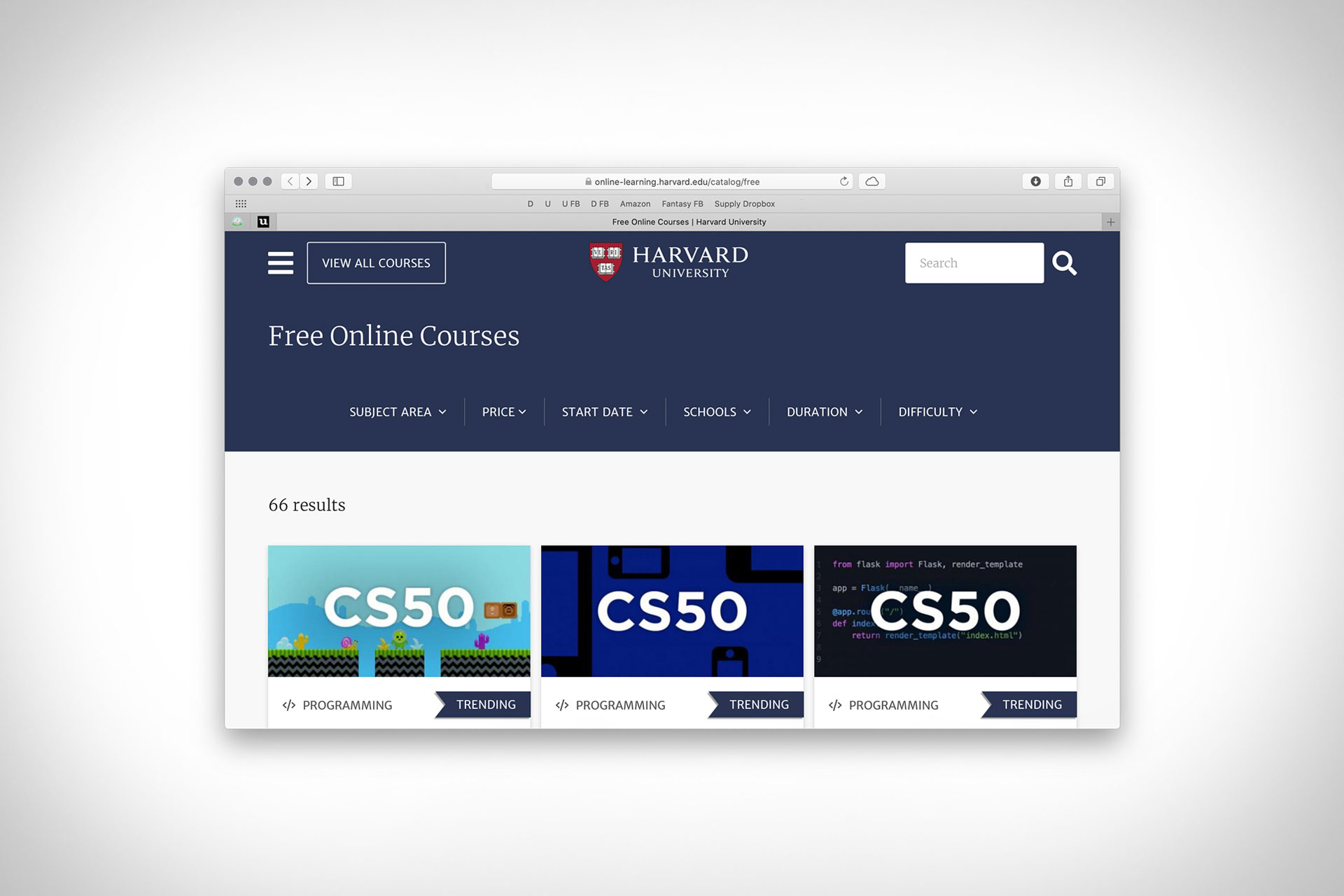Harvard University Free Online Courses Uncrate