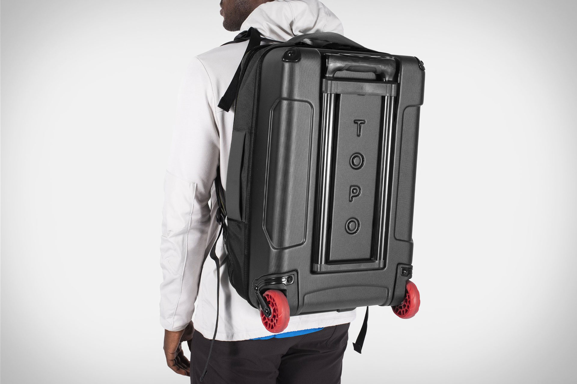 Topo Designs 44L TOPO BRIEFCASE Global GLOBAL | DESIGNS Roller Bag 