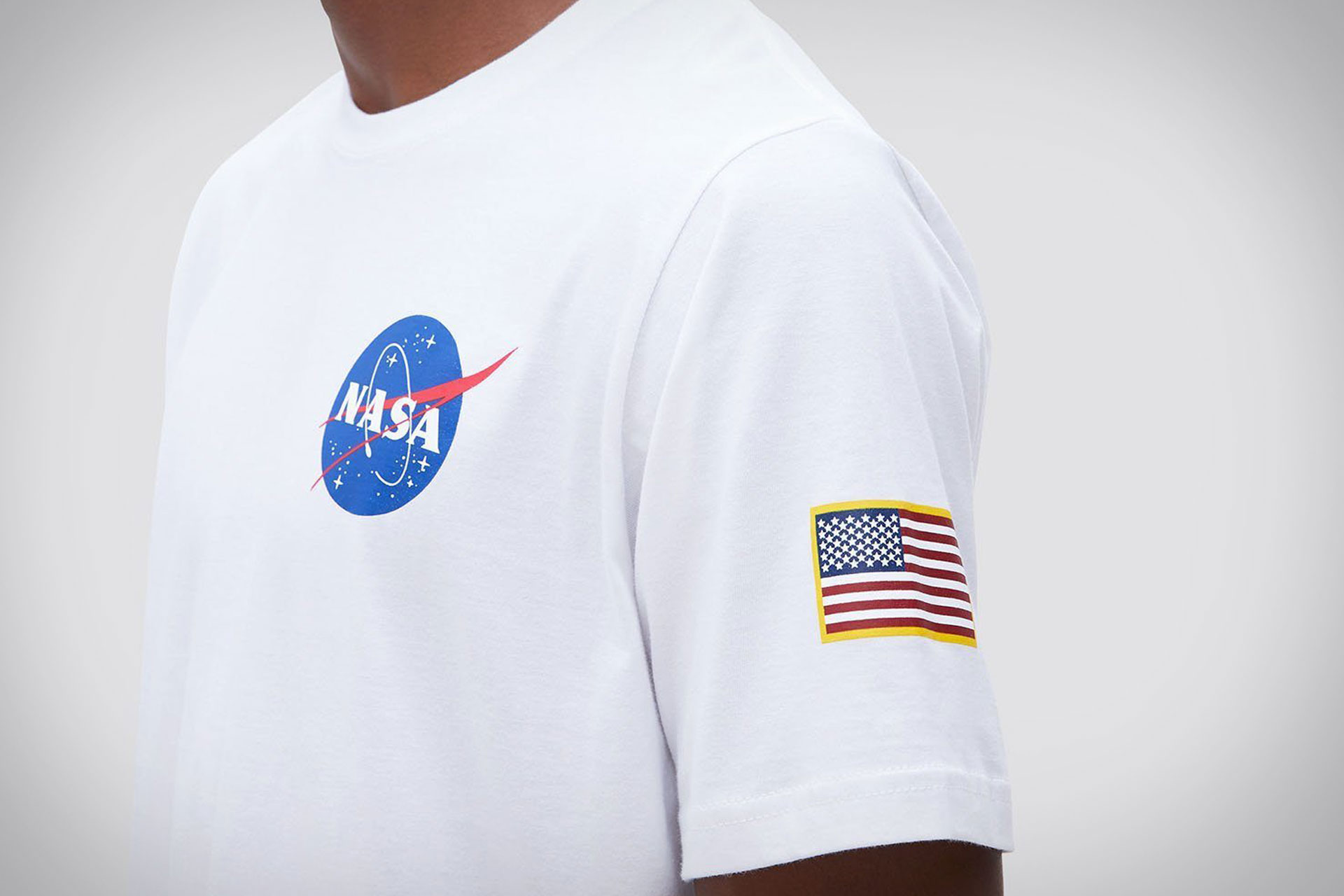 Alpha Industries x NASA Space Shuttle Tee | Uncrate