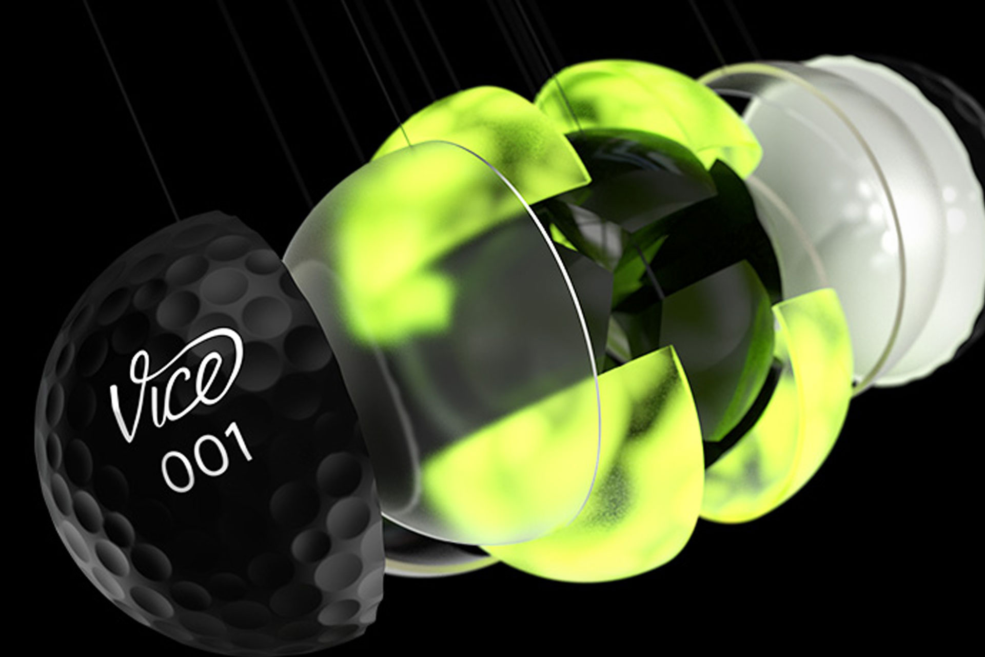 Vice x Uncrate Pro Plus Golf Balls Uncrate