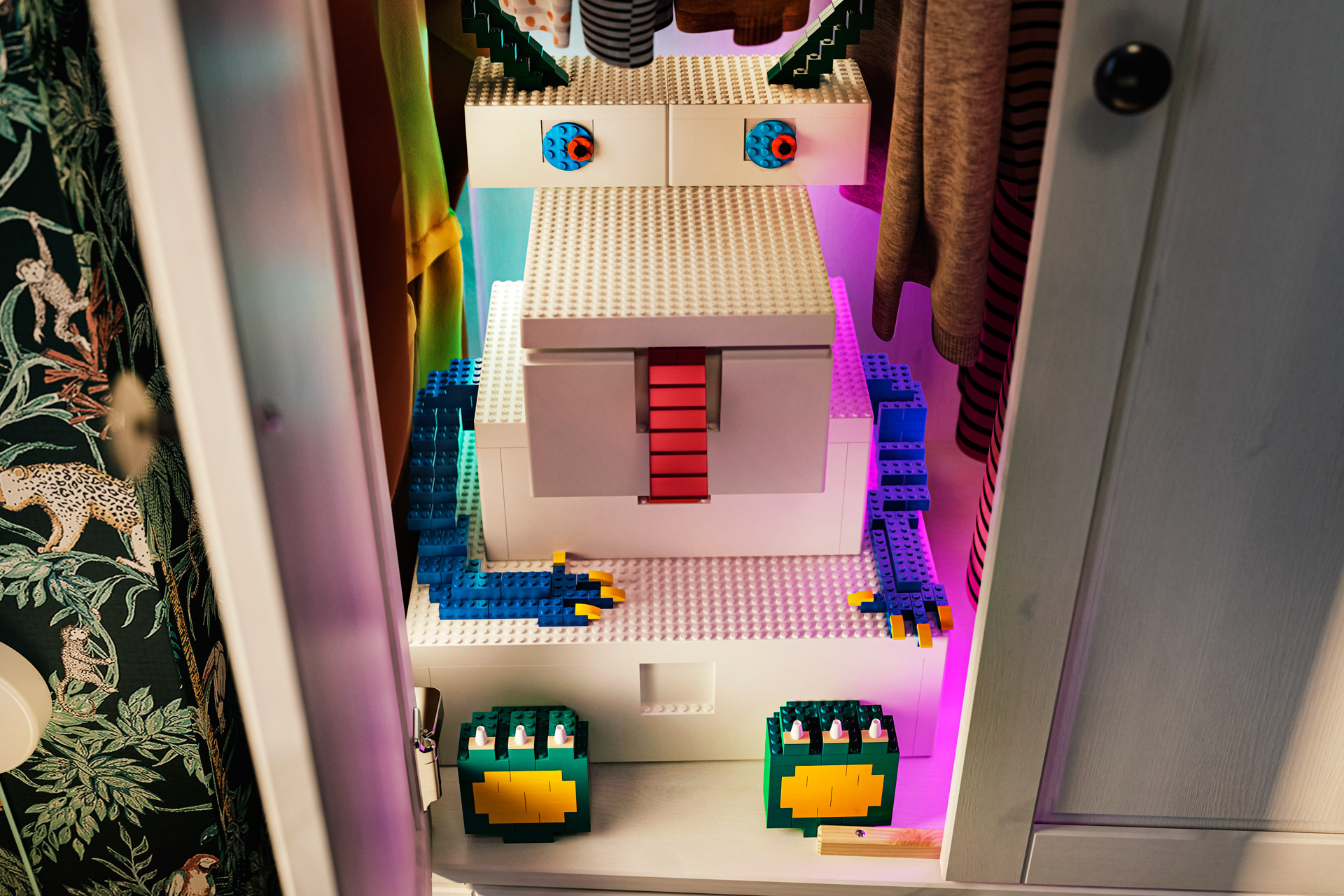Ikea x Lego Bygglek Storage Collection | Uncrate