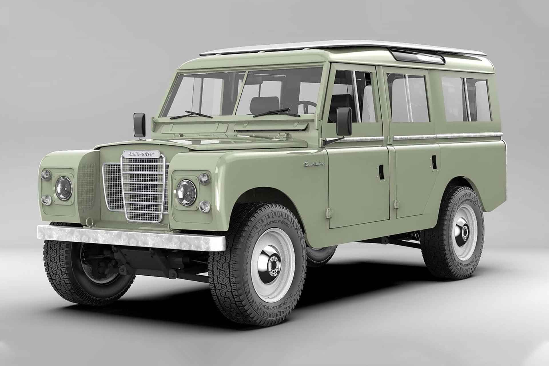 Внедорожник Land Rover Series III от Zero Labs
