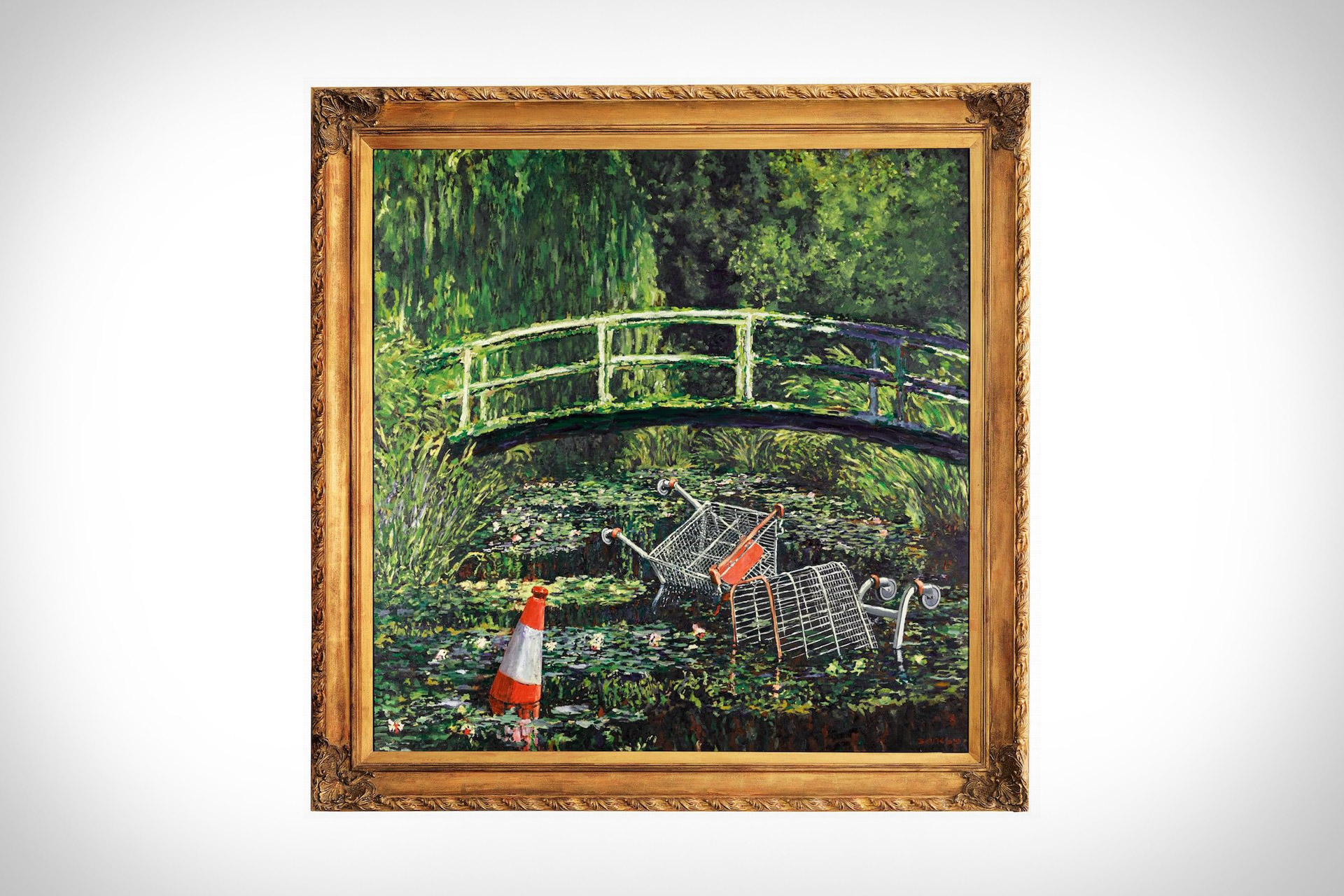 Banksy's Show Me the Monet | Uncrate