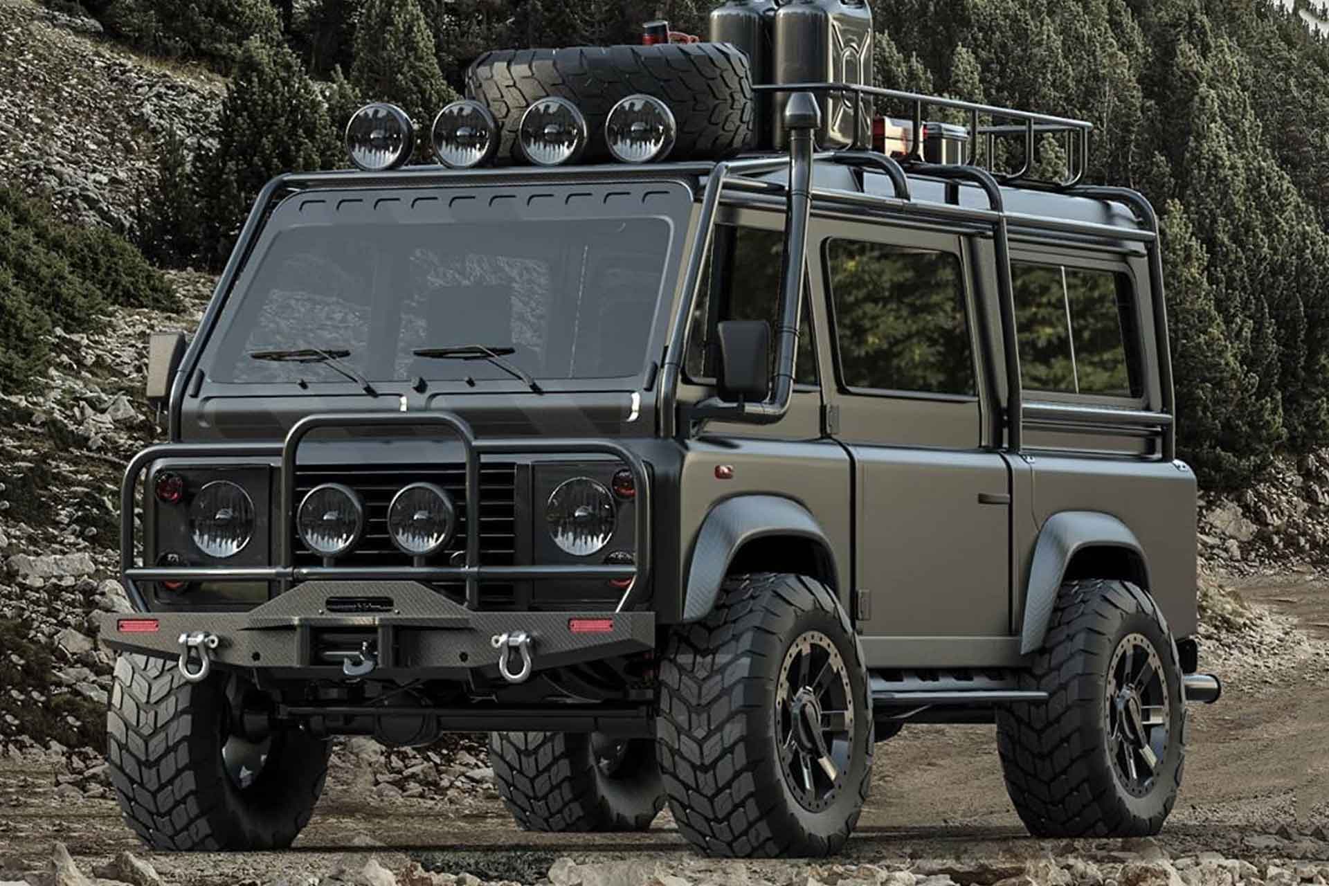Концепт фургона Land Rover Defender