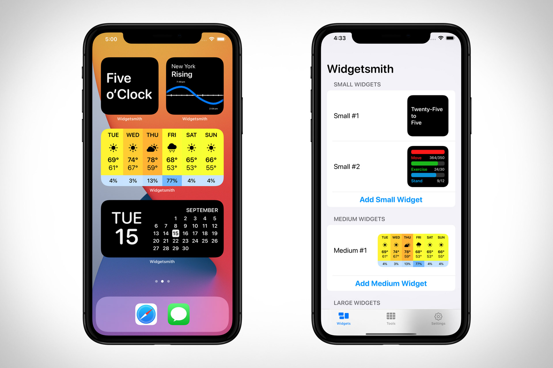 apps like widgetsmith for ios 12