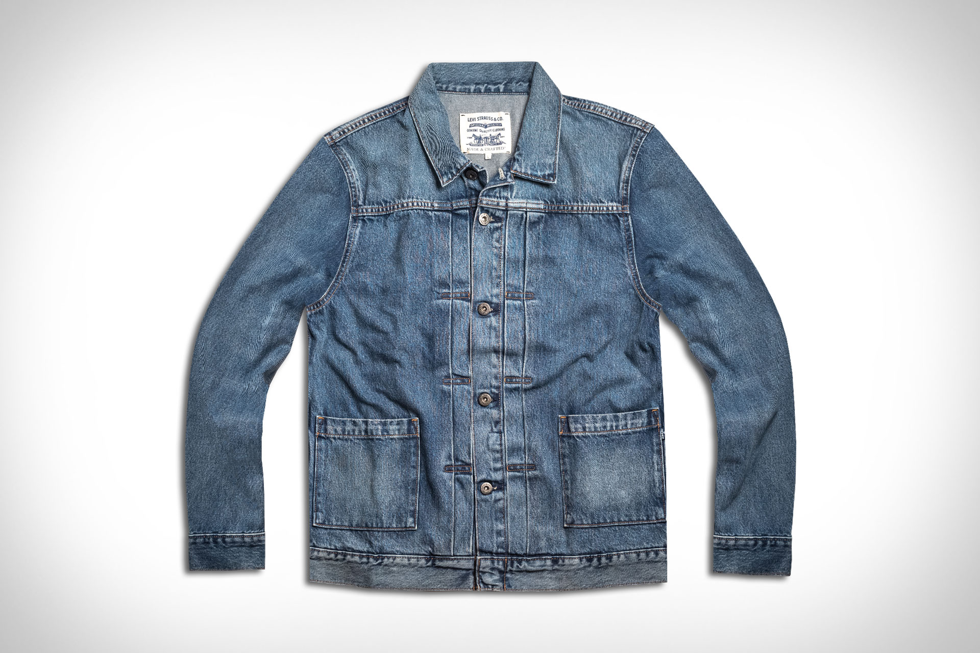 Veste Levi's Made & Crafted Type 2 - Jean Trucker - Taille M - Occasion Très Bon état