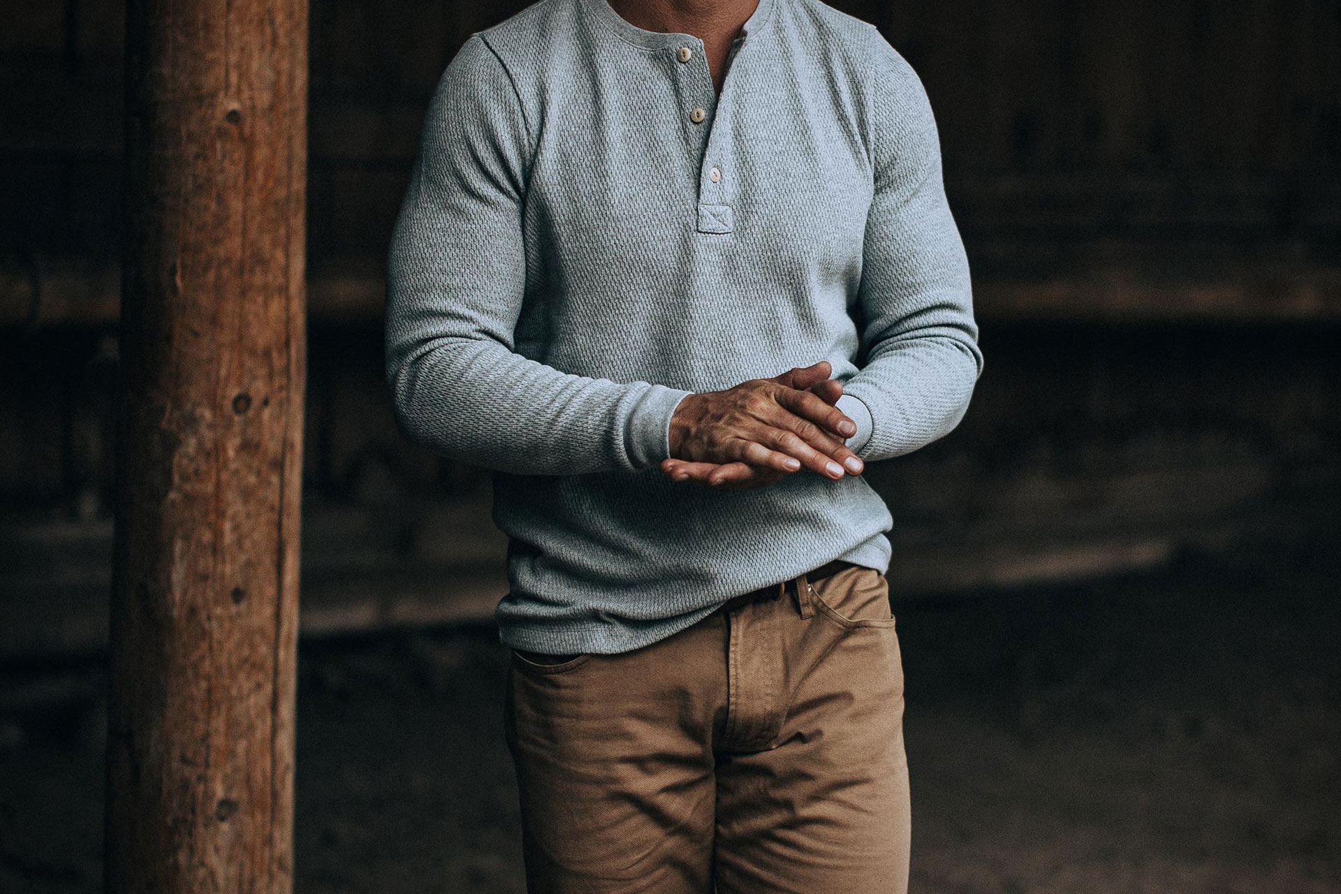 Taylor Stitch Heavy Bag Henley Uncrate