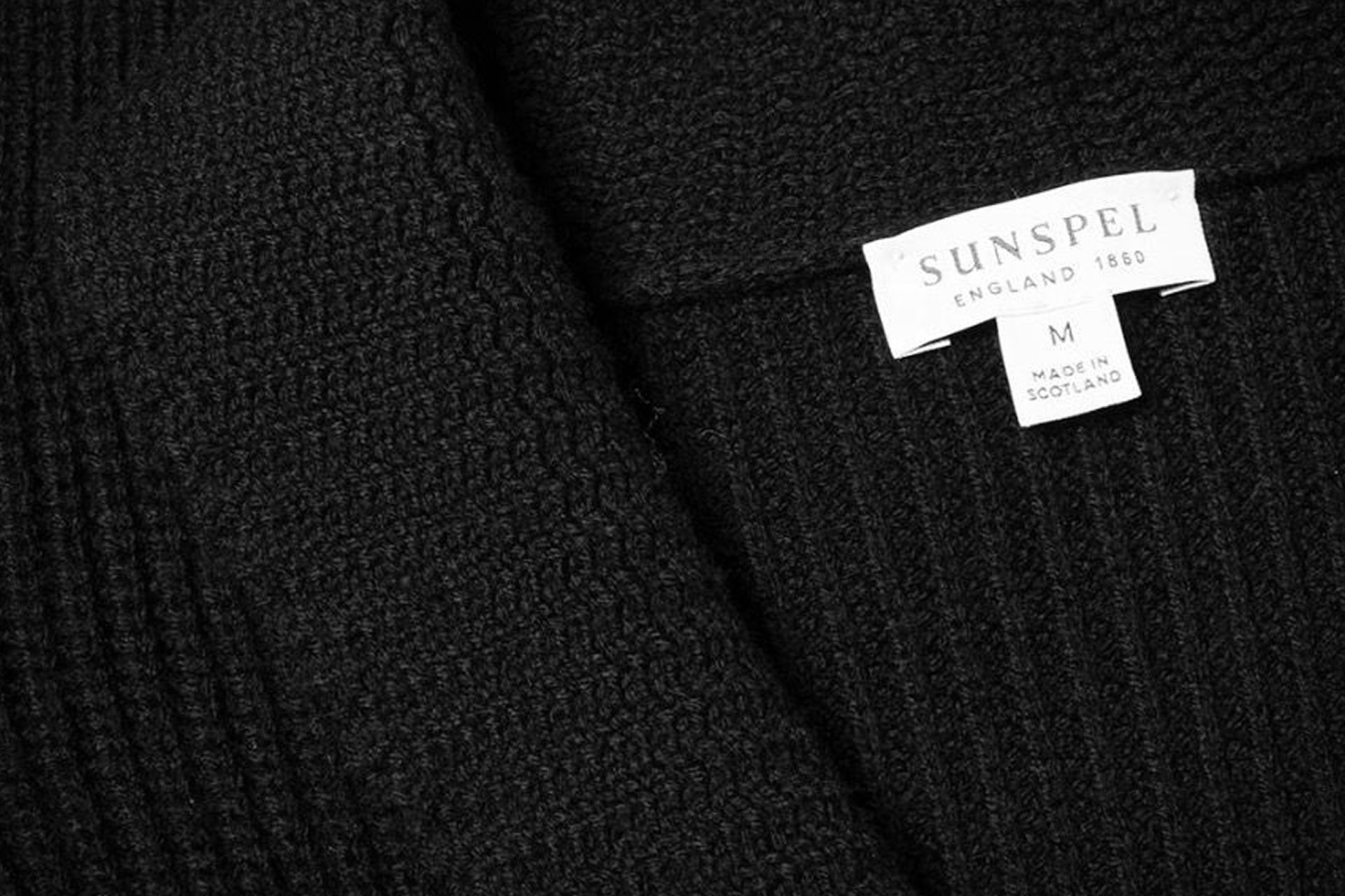 Sunspel x Ian Fleming Shawl Cardigan Sweater | Uncrate