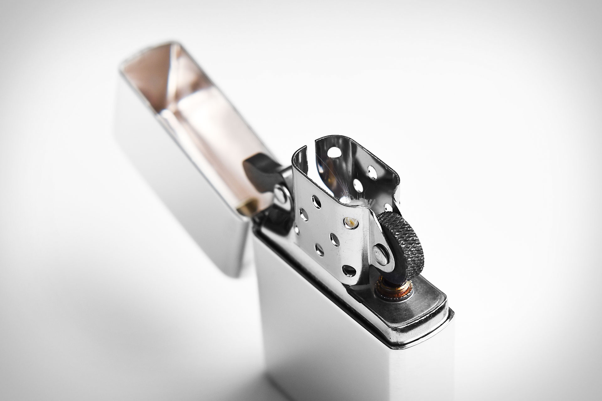 Zippo Sterling Silver Lighter Uncrate