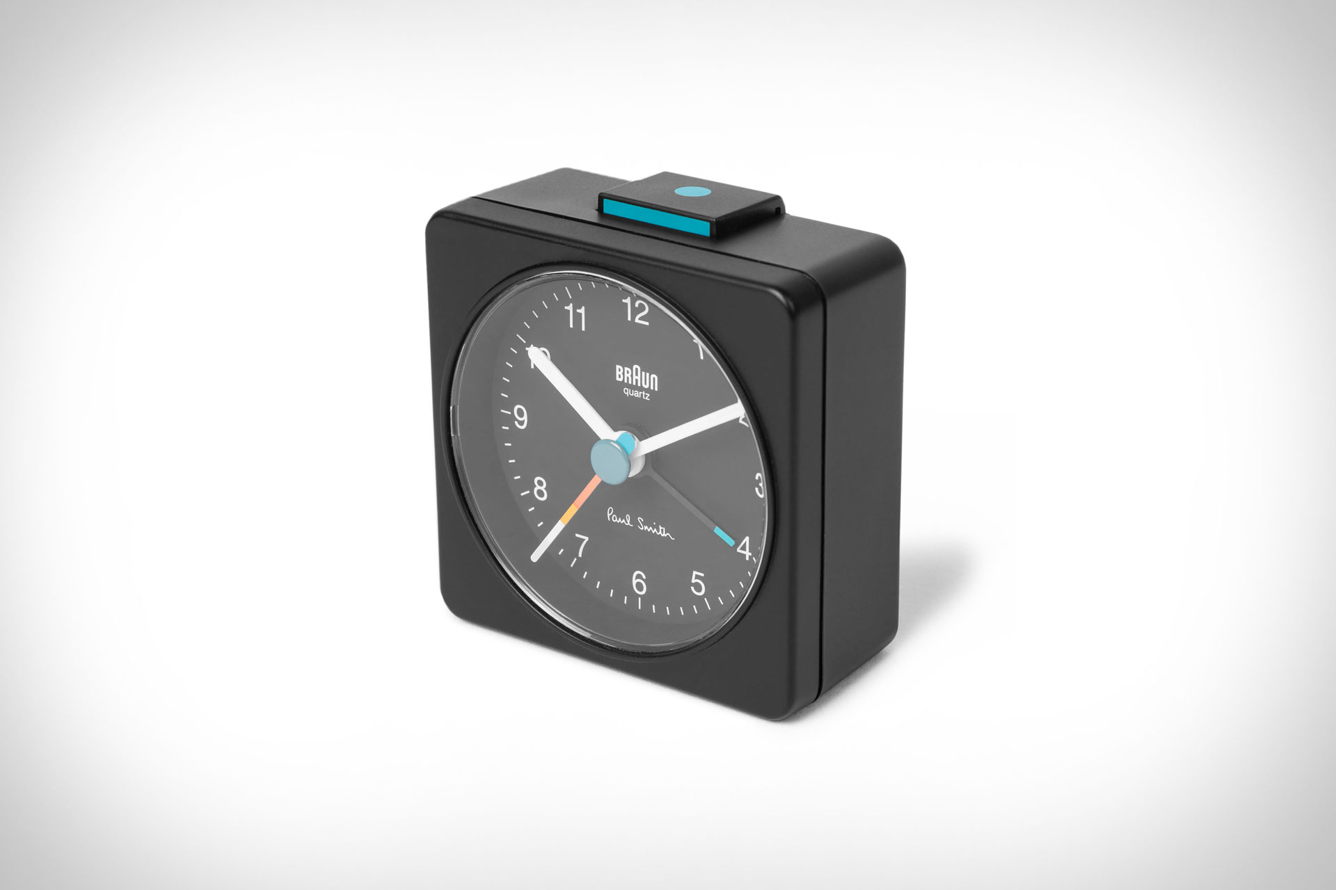 Paul Smith x Braun Travel Alarm Clock Uncrate
