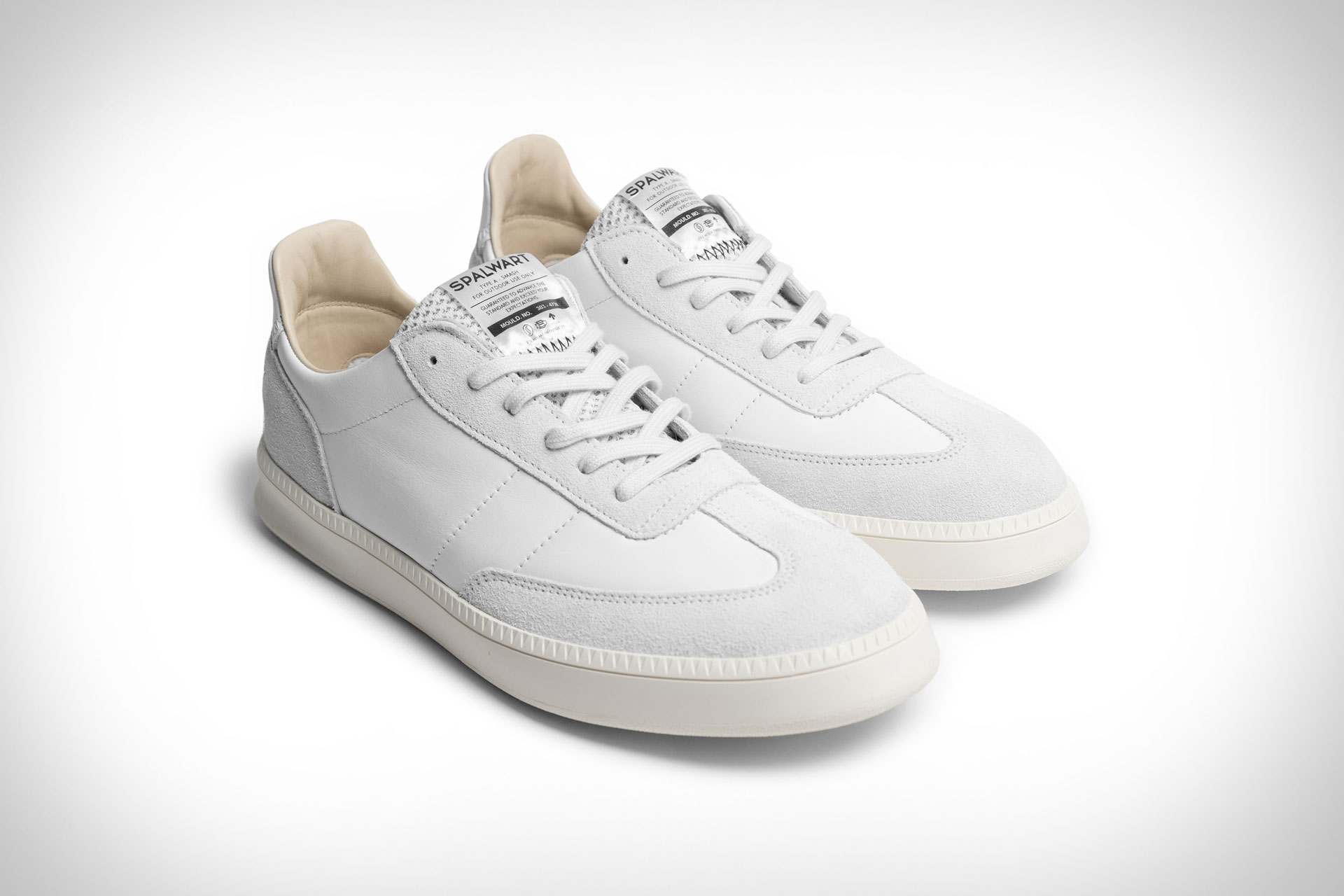 【関税込み】Spalwart ホワイト Smash Low Nappa スニーカー Spalwart Smash Low Nappa Sneakers | Uncrate