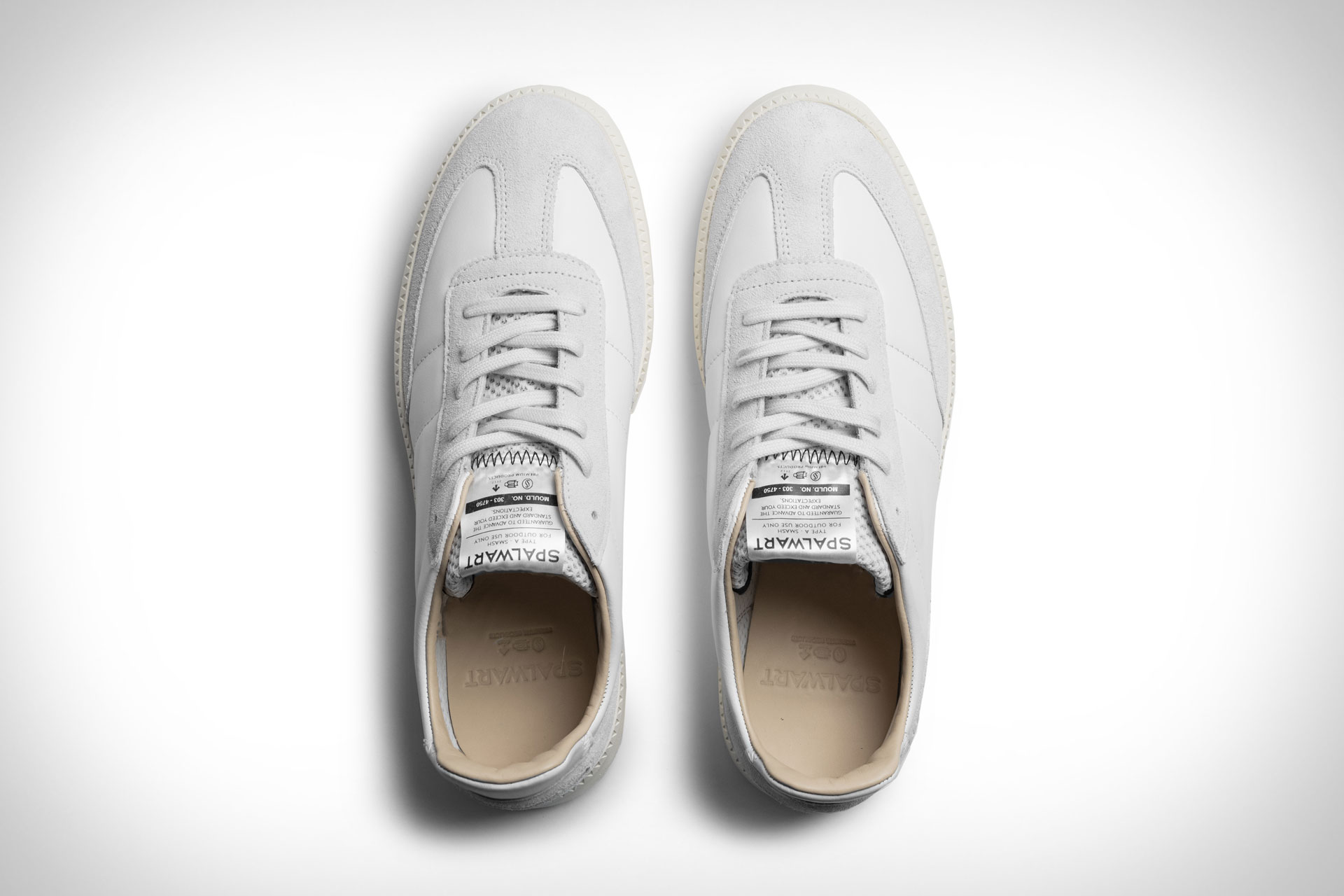 【関税込み】Spalwart ホワイト Smash Low Nappa スニーカー Spalwart Smash Low Nappa Sneakers | Uncrate