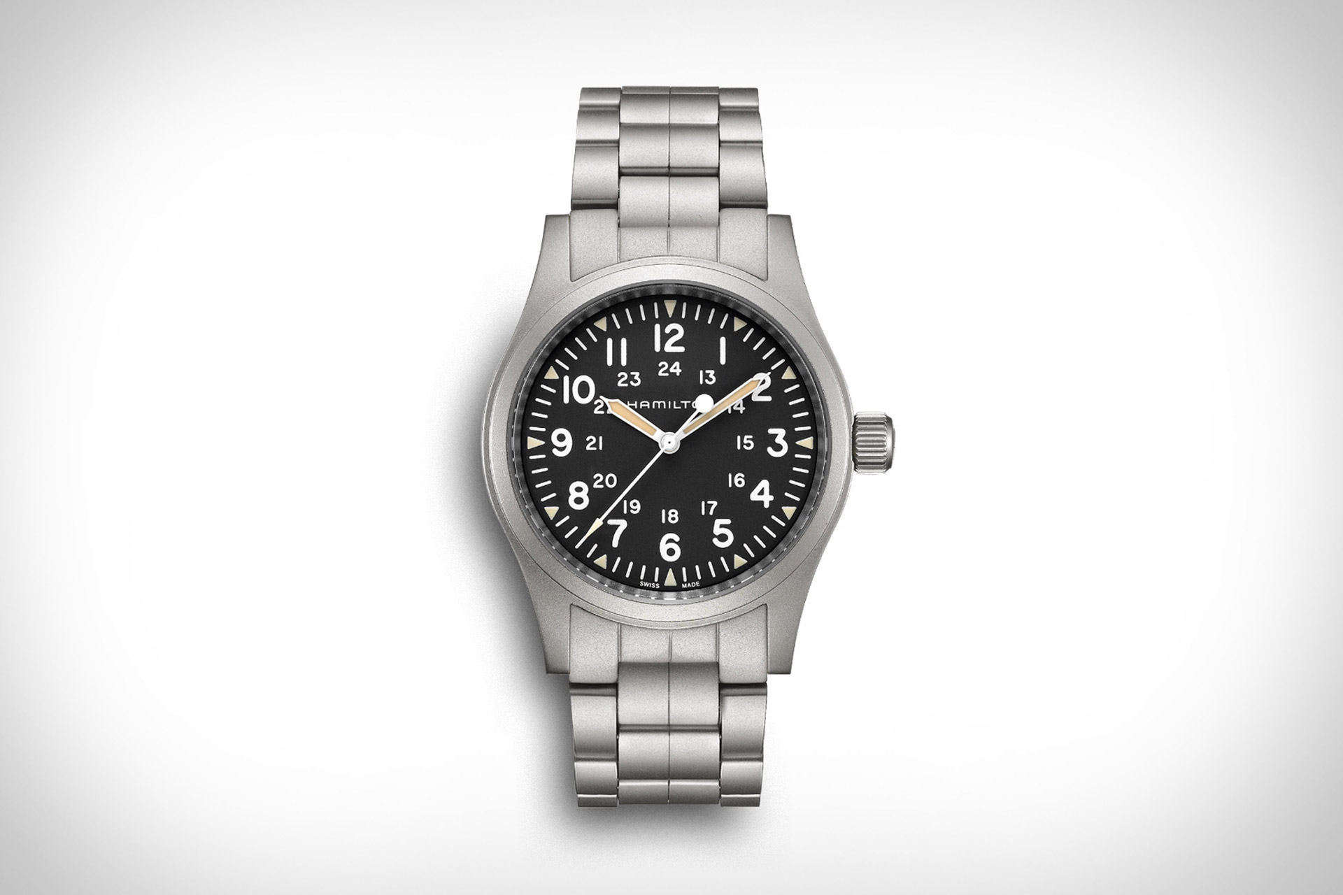 khaki field mechanical bracelet