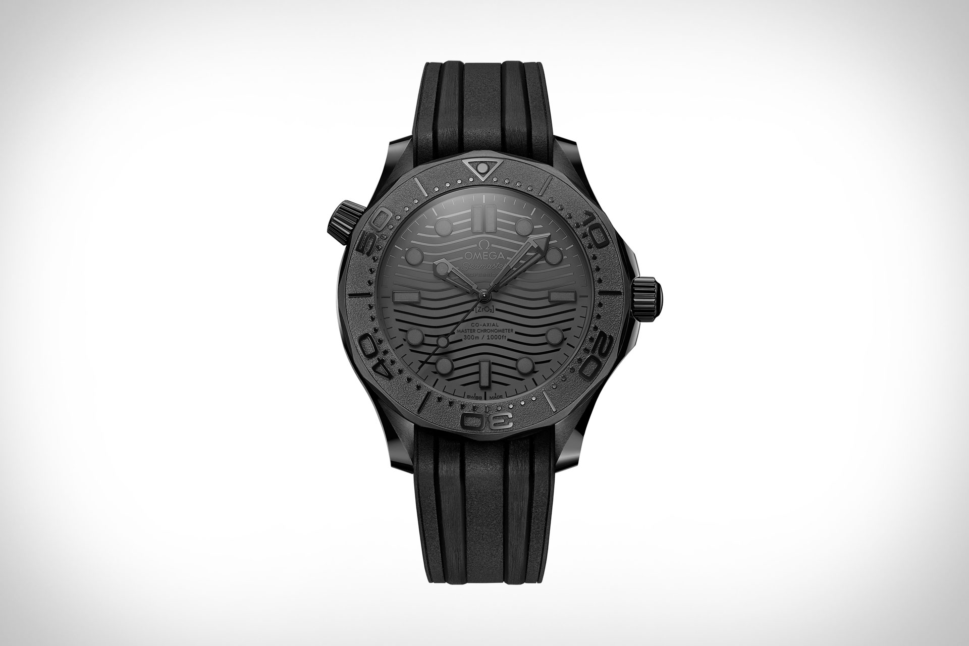Часы Omega Seamaster 300M черные черные