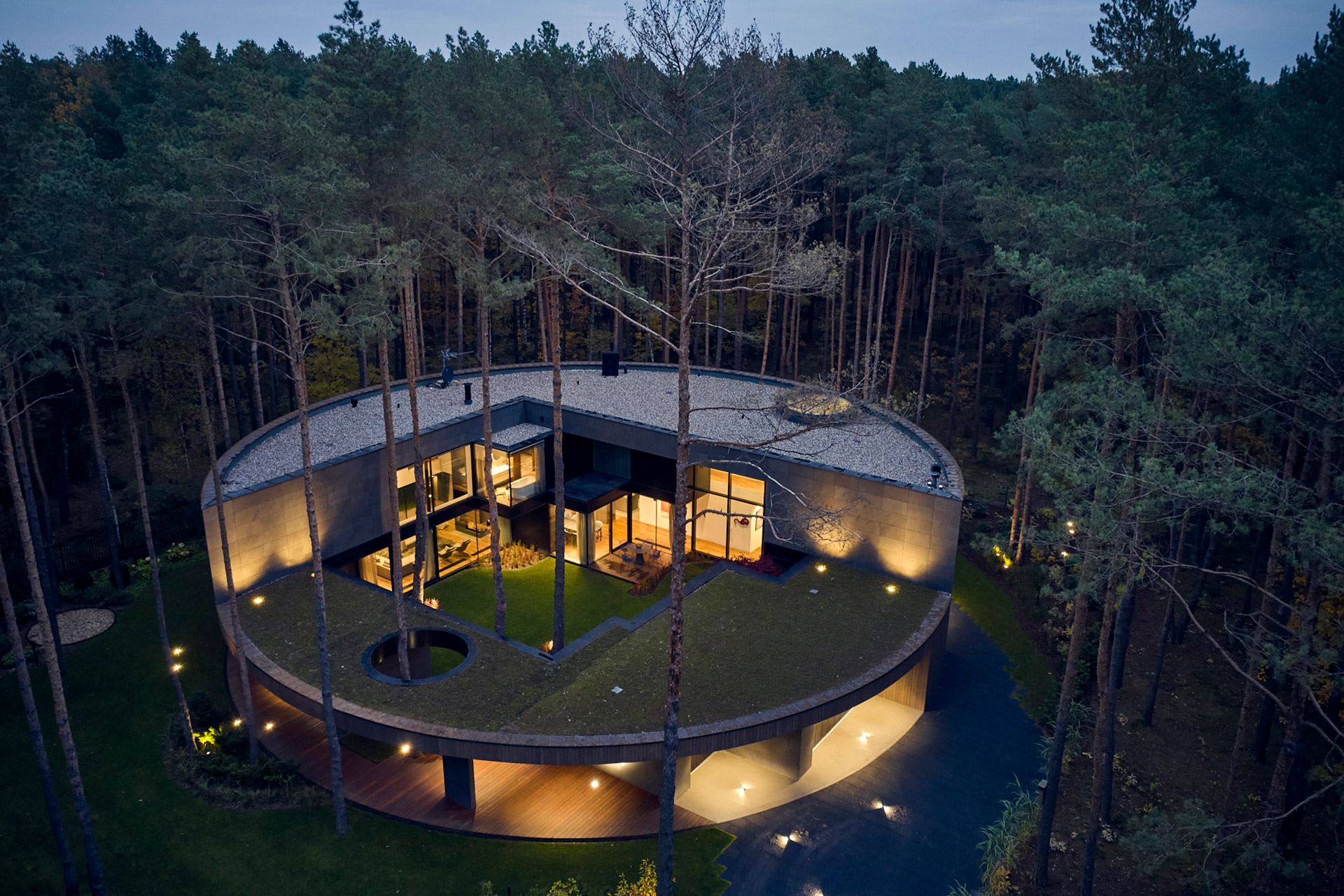 Maison en bois de cercle | Uncrate