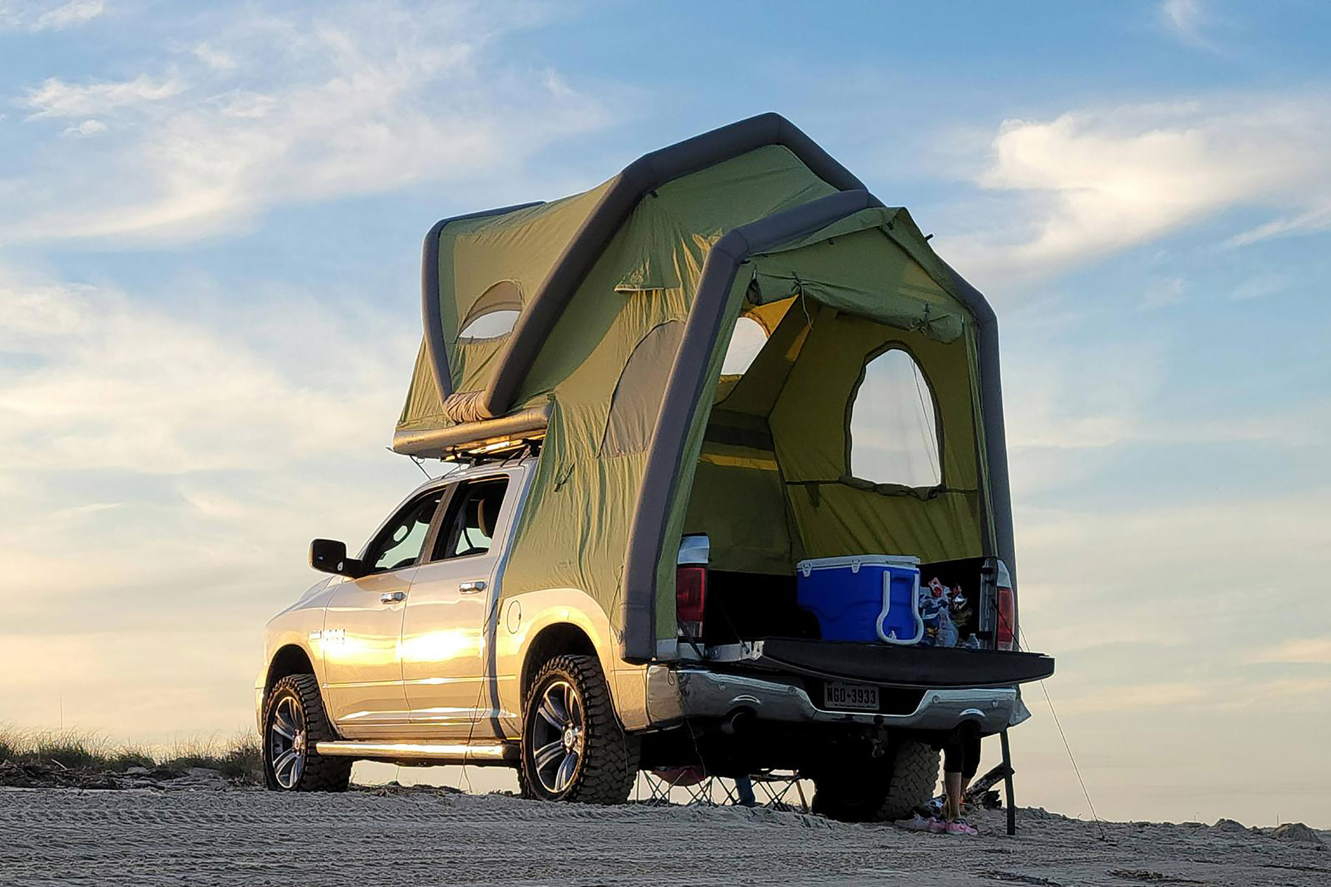 Vw Inflatable Rooftop Tent Advanture Magazine New Van Camping Tent | My ...