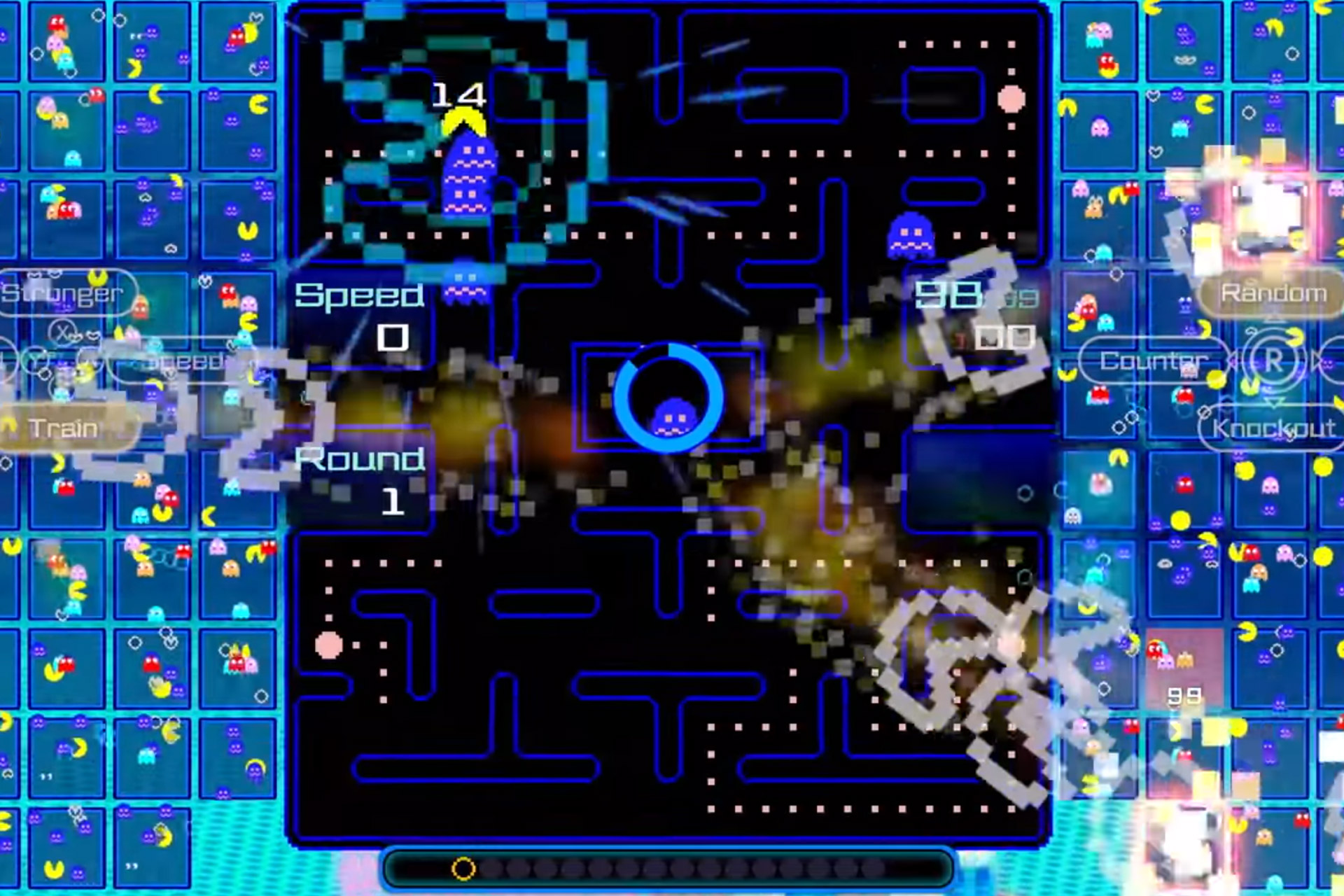 pac man 99 powers