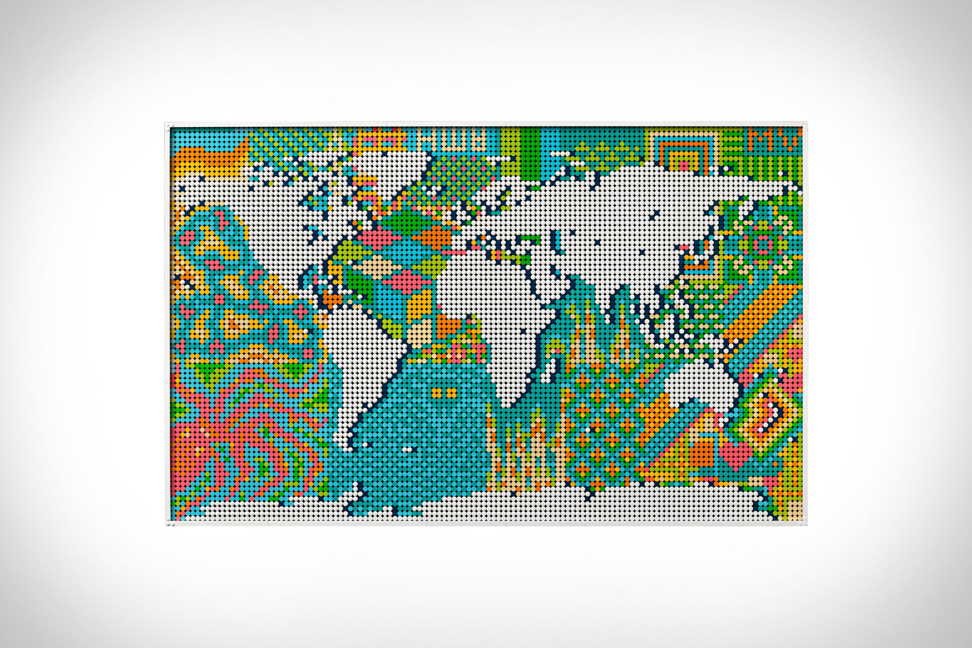 Carte du monde de l