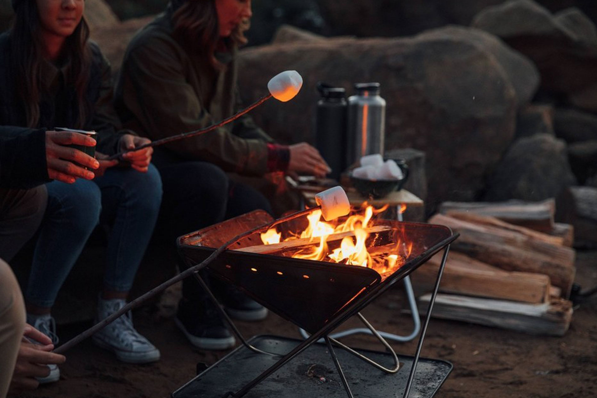 Snow Peak Takibi Fire & Grill | Uncrate