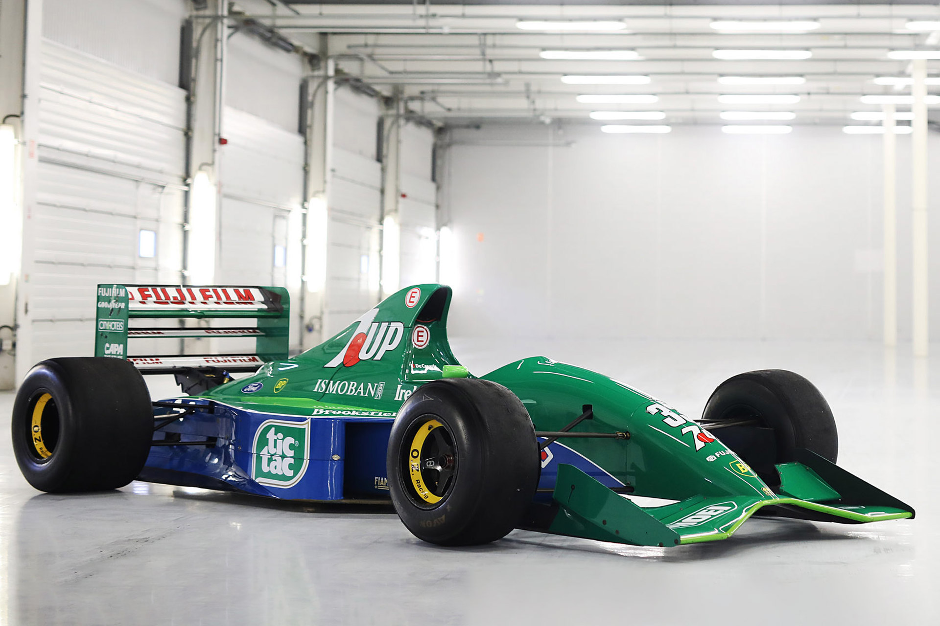 Первая машина Михаэля Шумахера в Формуле-1