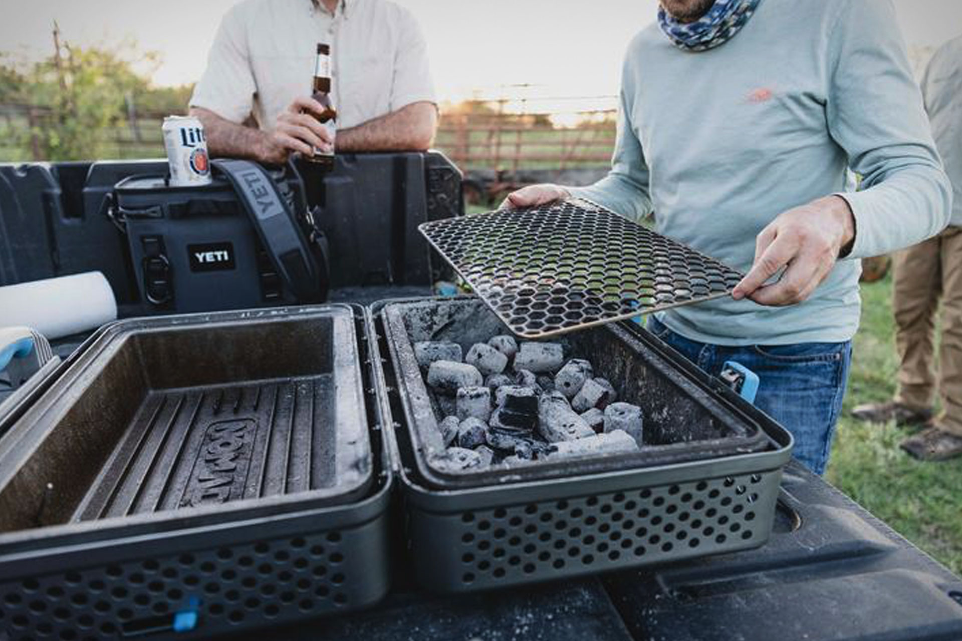 Nomad Portable Grill & Smoker Uncrate