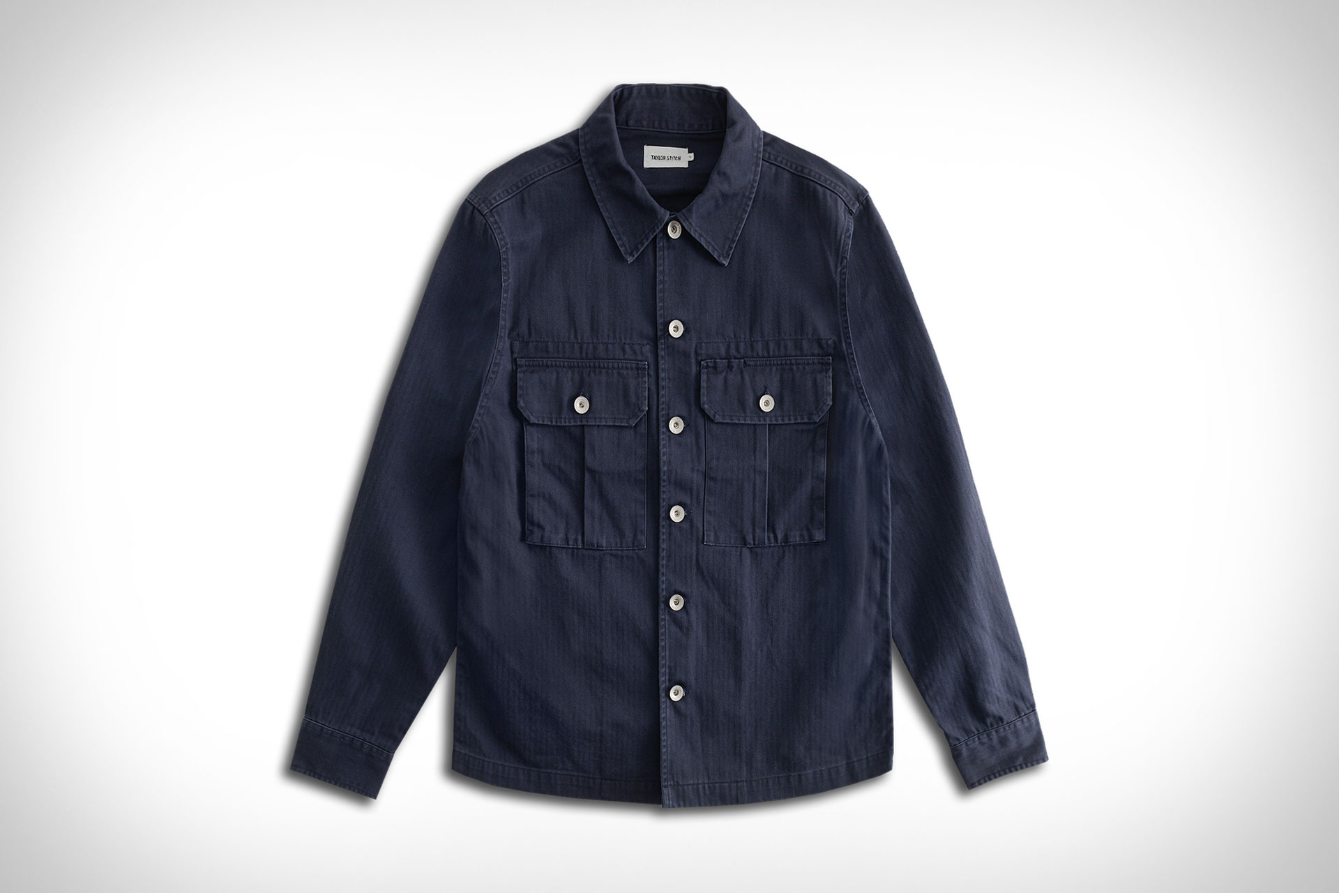 Taylor Stich Washed HBT Jacket | Uncrate